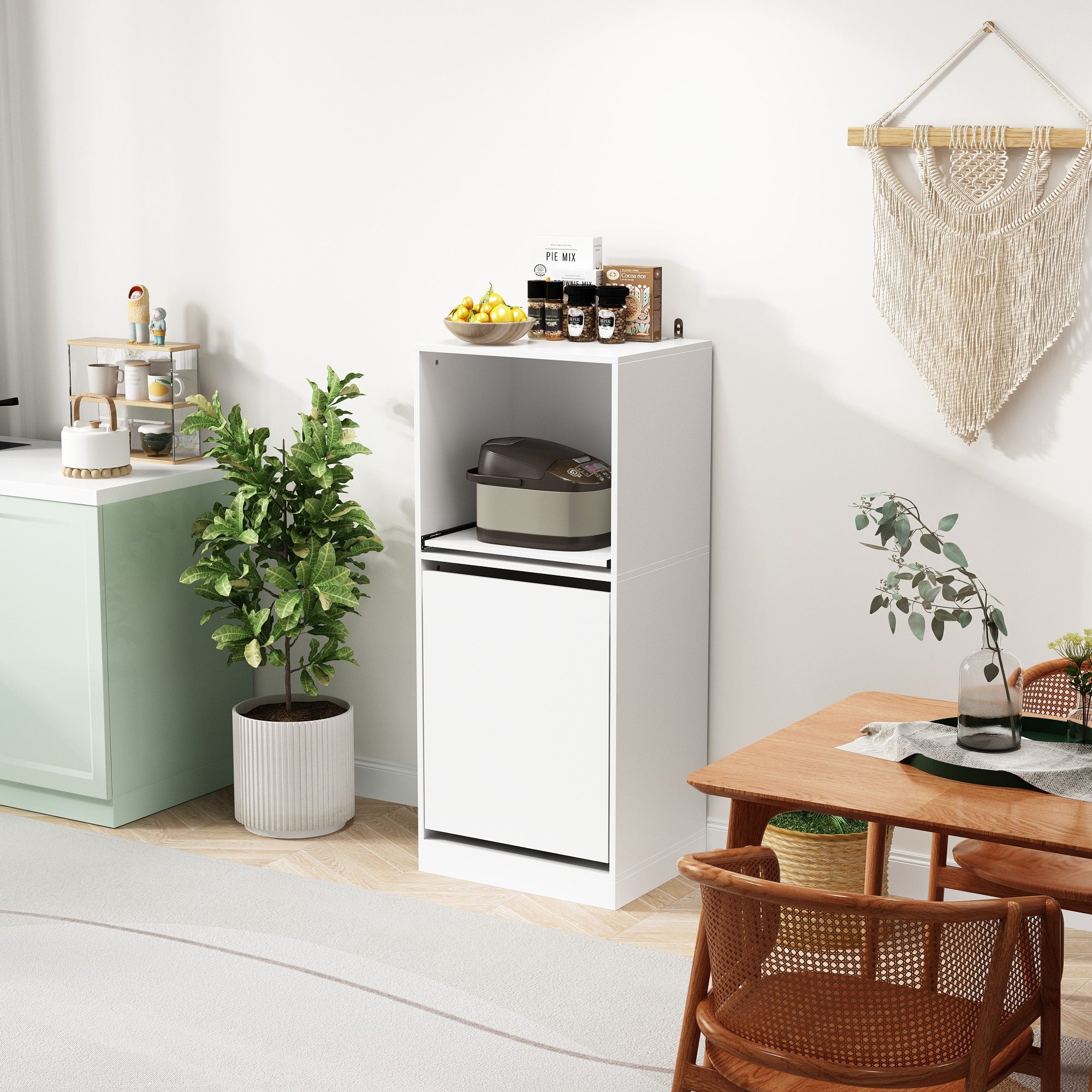 FUFU&GAGA Sideboard Kehrmaschinen-Organisator,44.4*45*80cm günstig online kaufen