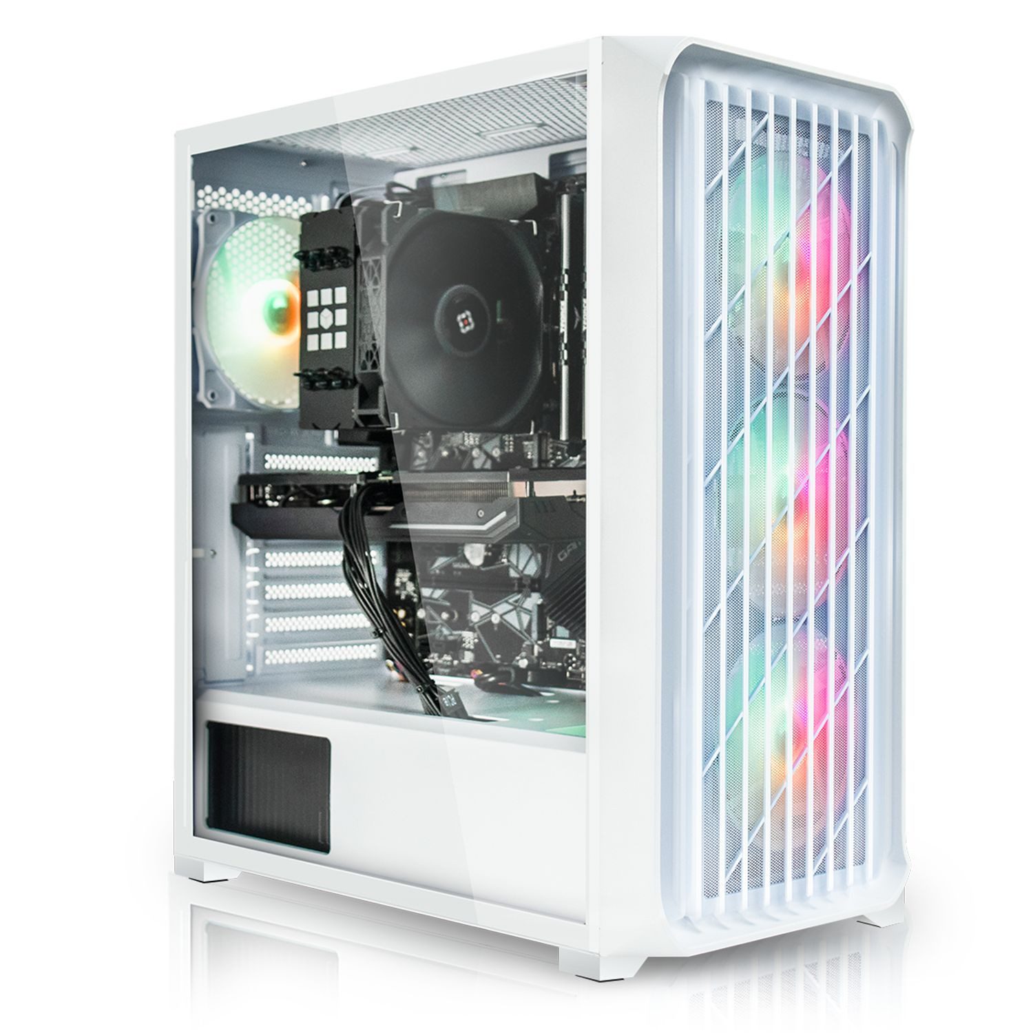SYSTEMTREFF Basic Gaming-PC (AMD Ryzen 7 5800XT, GeForce RTX 3060, 16 ...