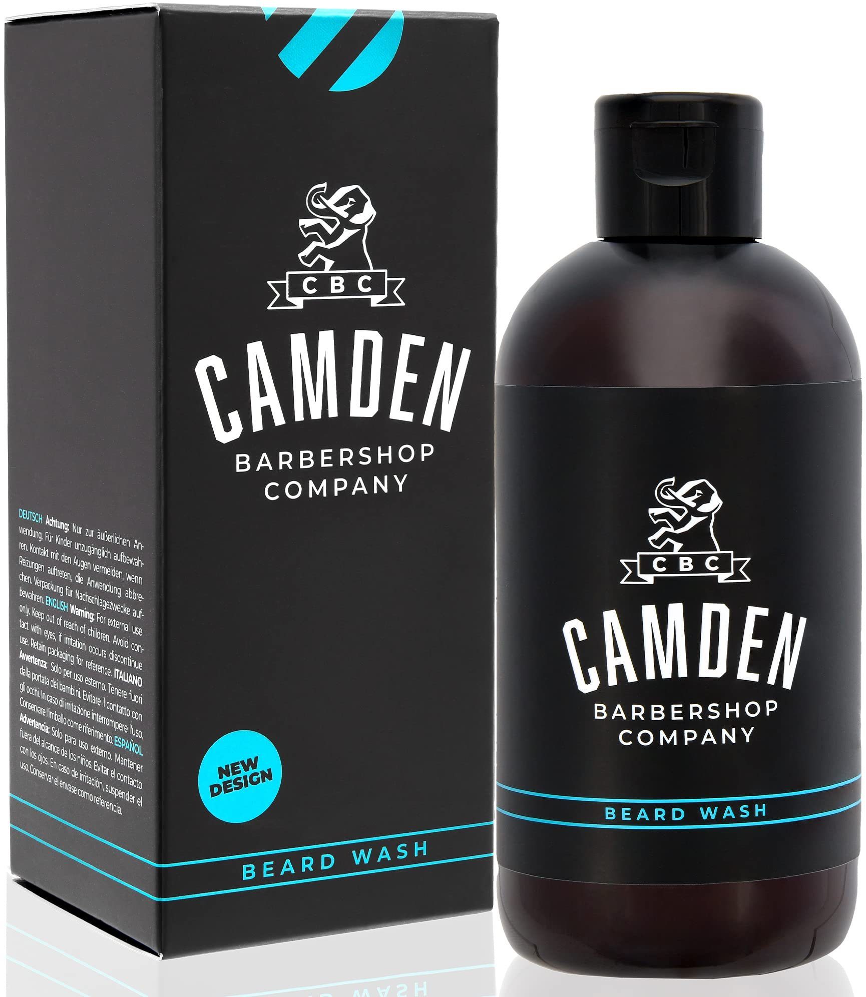 Haarshampoo Bartshampoo - ml, ml Camden 250 und 2in1 Bartpflege Camden Barbershop Camden Gesichtsserum 250 -