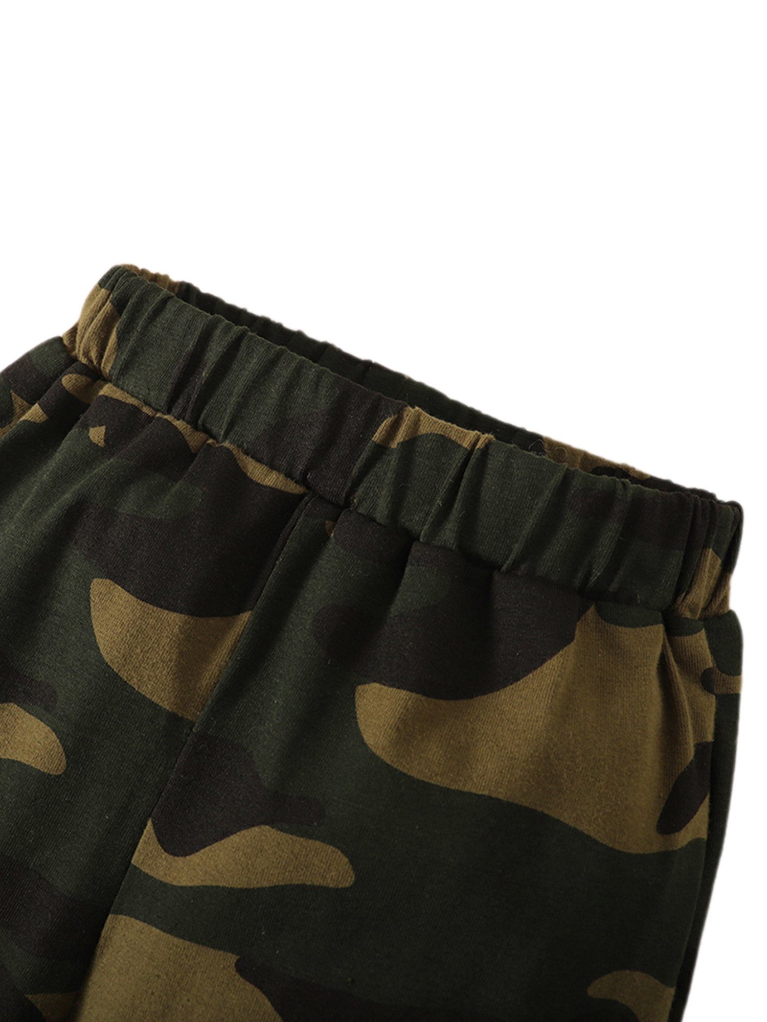3-tlg) Body Camouflage mit Langarm für Jungen Briefdruck Lapastyle Dreierset Neugeborene Hose (Set, &