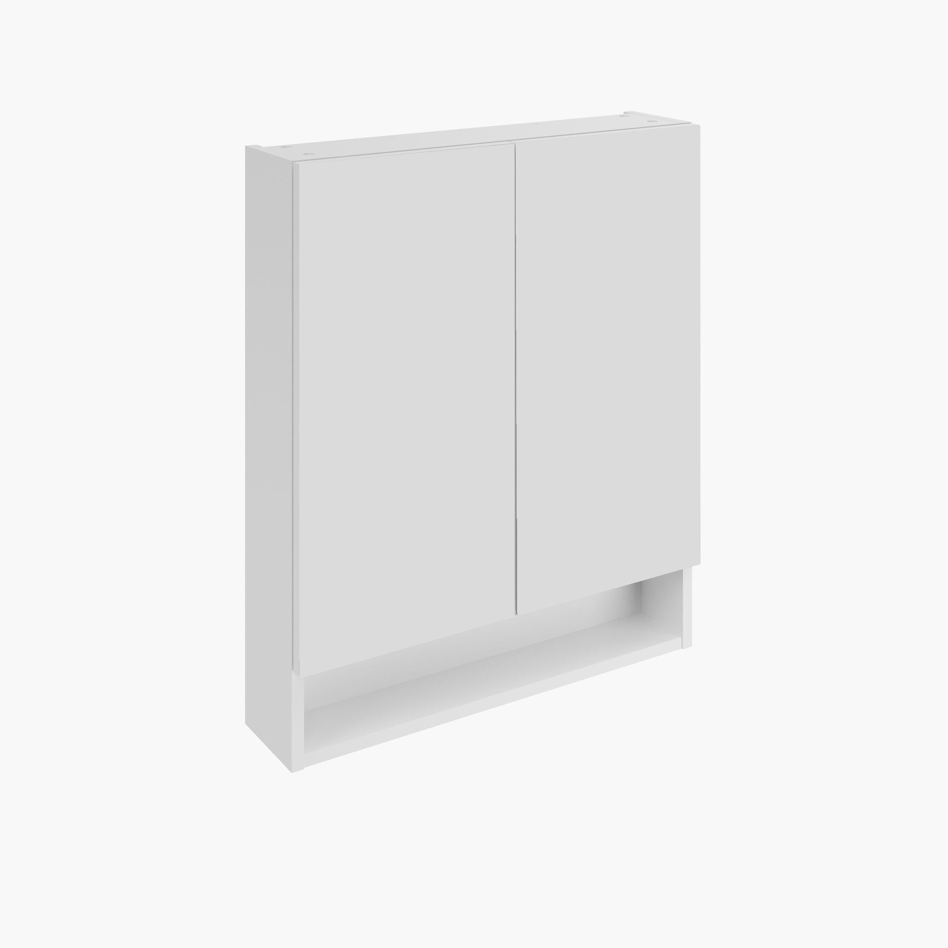 FACKELMANN Spiegelschrank Toilettenschrank, Badschrank, Hängeschrank, Badezimmermöbel
