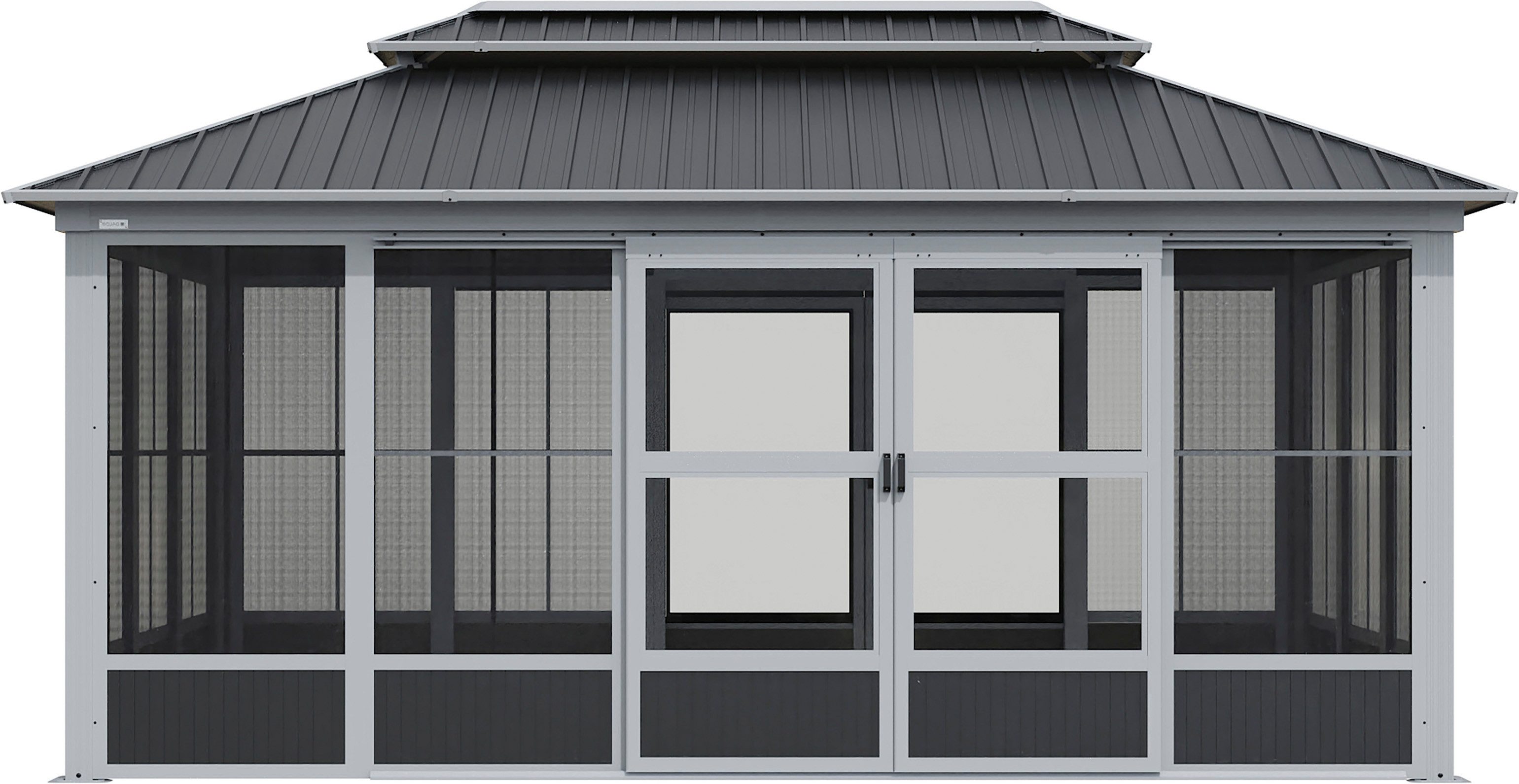 Sojag Pavillon Olan 1017 Grau -Schwarz, 310x529,5x291cm