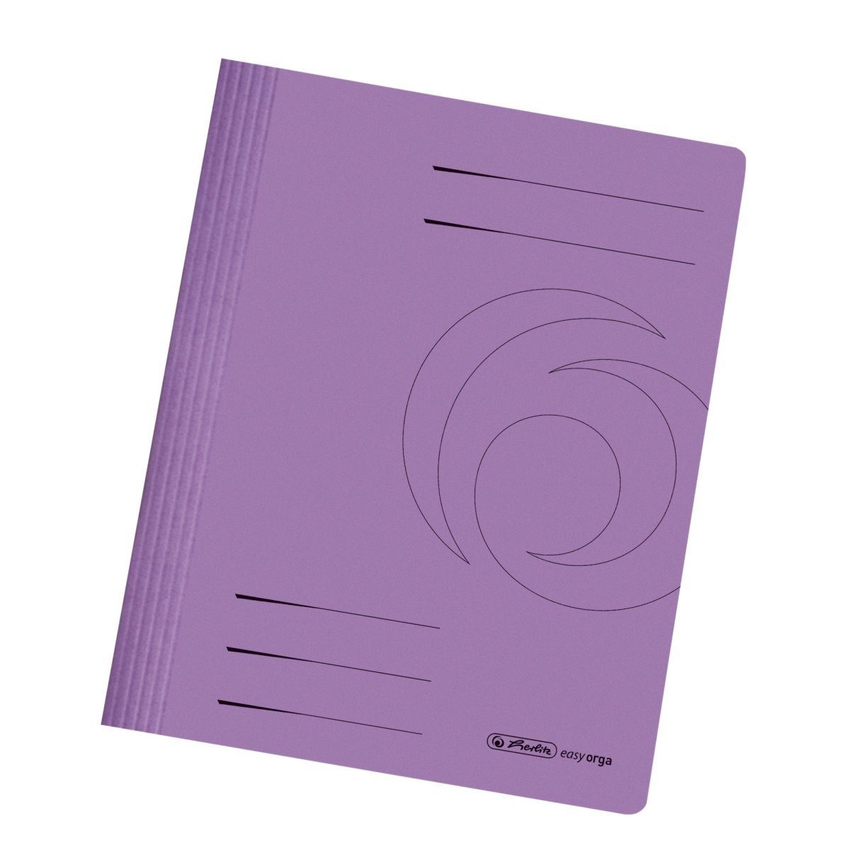 Herlitz Hefter 10 herlitz Schnellhefter Karton violett DIN A4