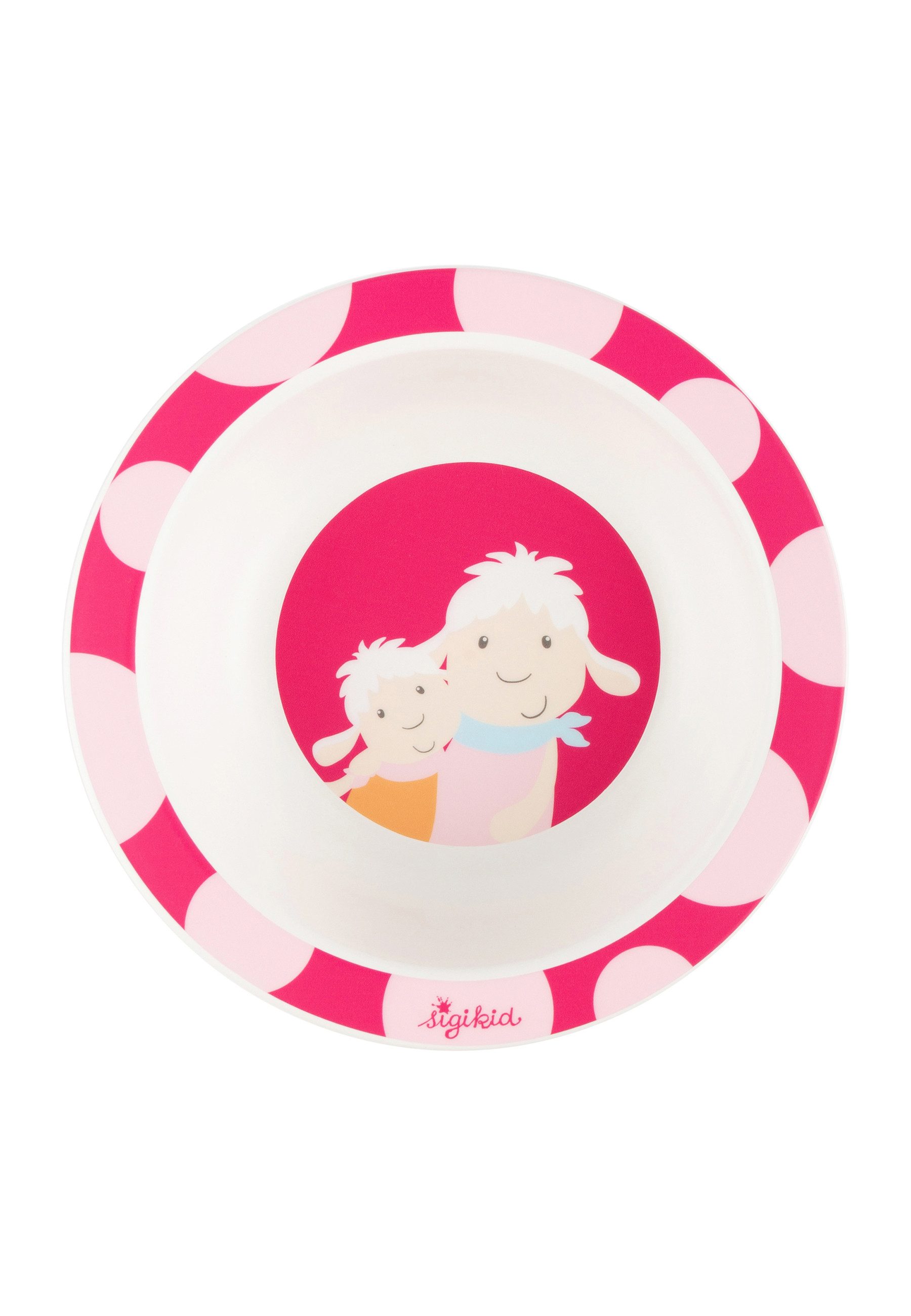 Sigikid Kinderschüssel Schüssel Schaf Schnuggi r PET Детская посуда, Material außen: 100% rPET; Material innen: Silikonring im Boden, (Schälchen, 1-tlg), Kinder Mahlzeiten