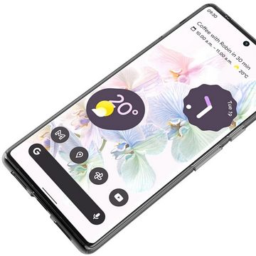 CoolGadget Handyhülle Transparent Ultra Slim Case für Google Pixel 6 Pro 6,7 Zoll, Silikon Hülle Dünne Schutzhülle für Pixel 6 Pro Hülle