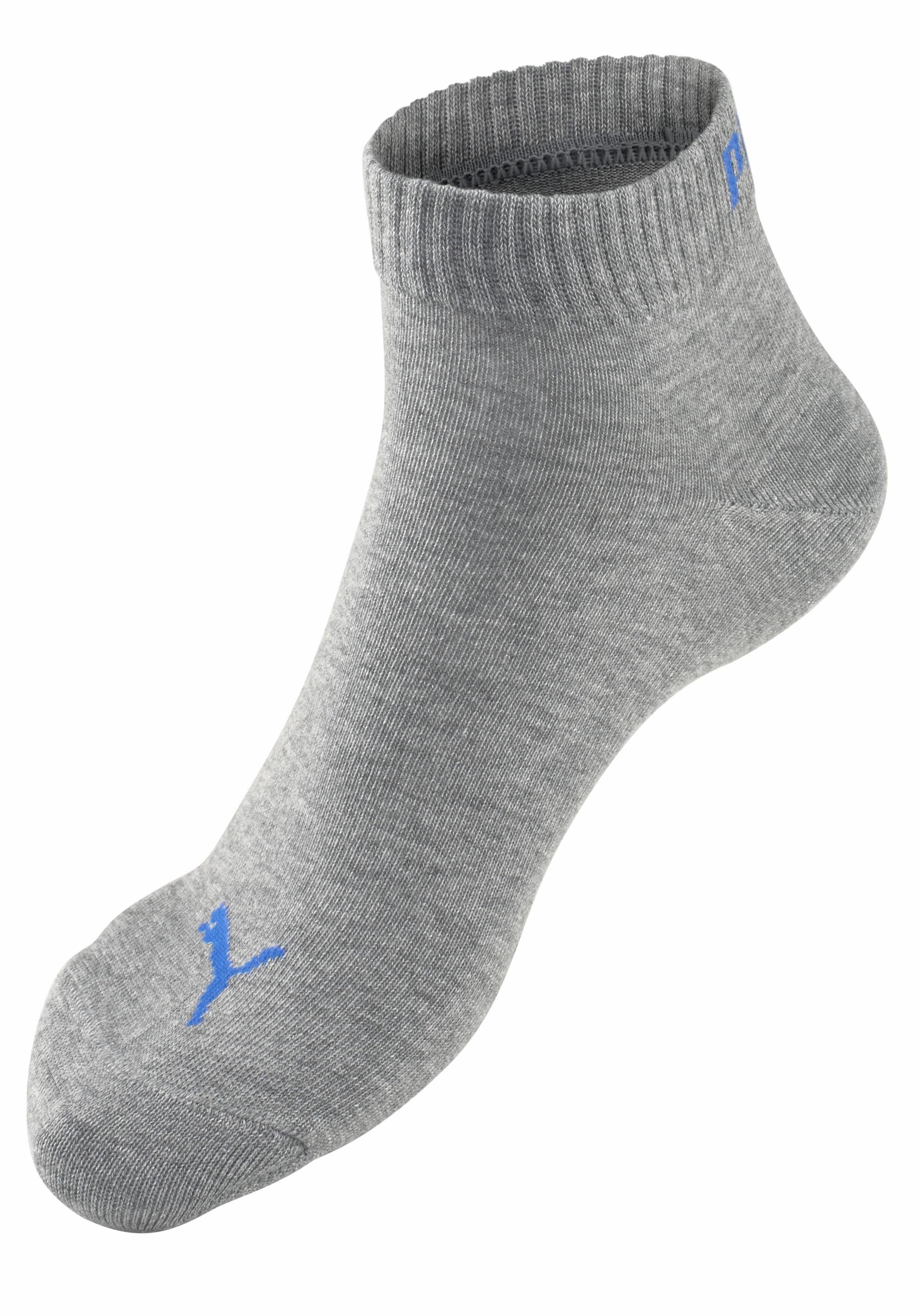 PUMA Kurzsocken (3-Paar) Atmungsaktiv, Rippenbündchen, weiche günstig online kaufen