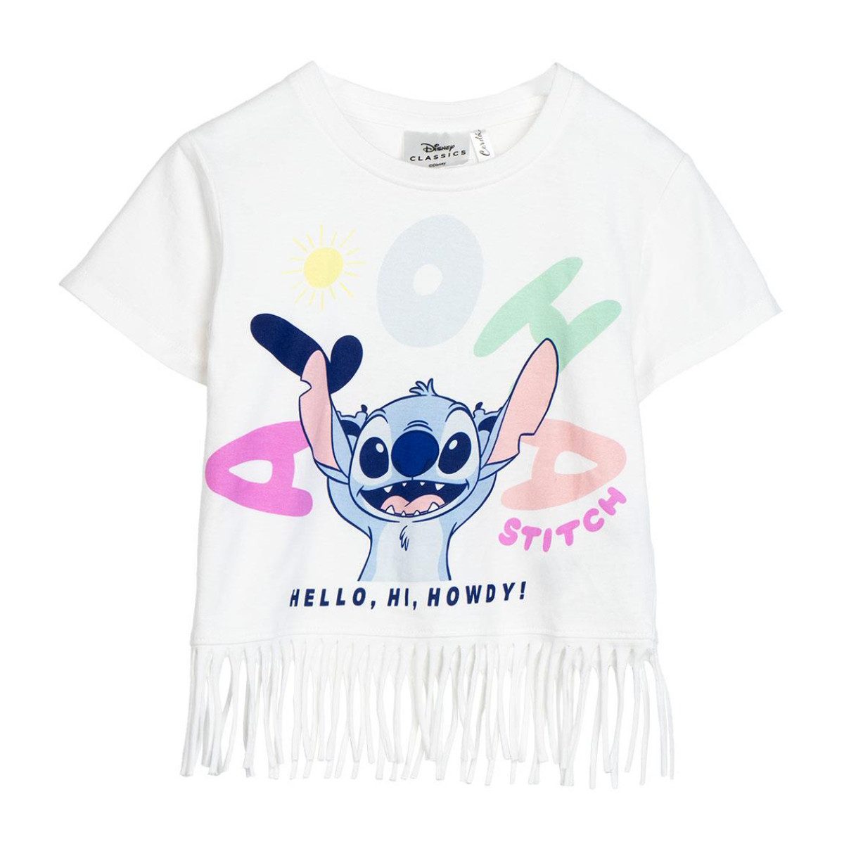 Lilo & Stitch T-Shirt - Kurzarmshirt Kinder Baumwollshirt Freizeit Sommer Kleidung (1-tlg)
