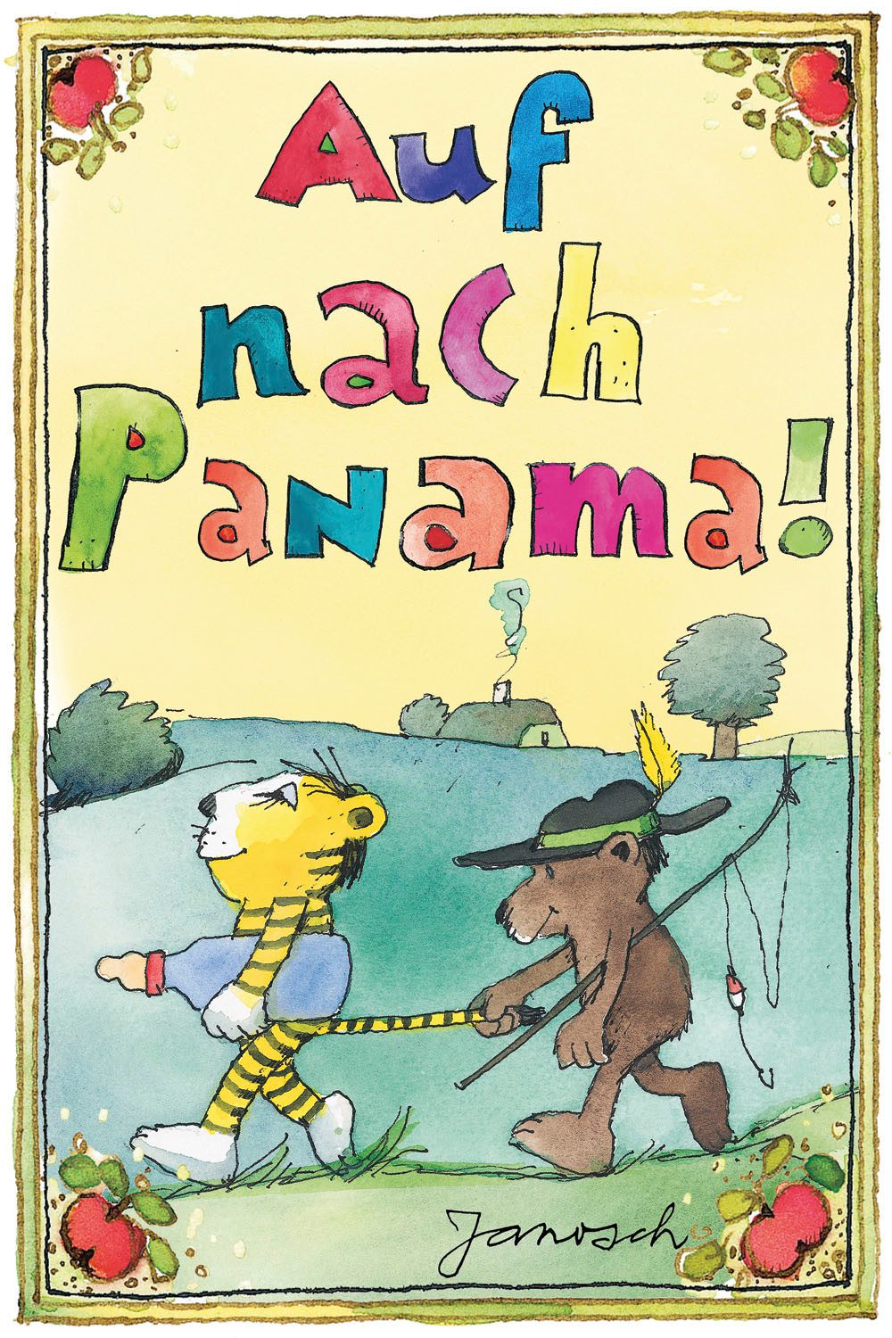 LuckyLinde Leinwandbild Auf nach Panama!, Blumen, Bär, Bären, Ente, Enten, Figuren, Filmfiguren, Frosch, Liebessprüche, Motivationsbilder, Natur, Schriftzug, Sprüche, Teddy, Tiere, Tiger, little star (1 St), Exklusive JANOSCH Kindermotive