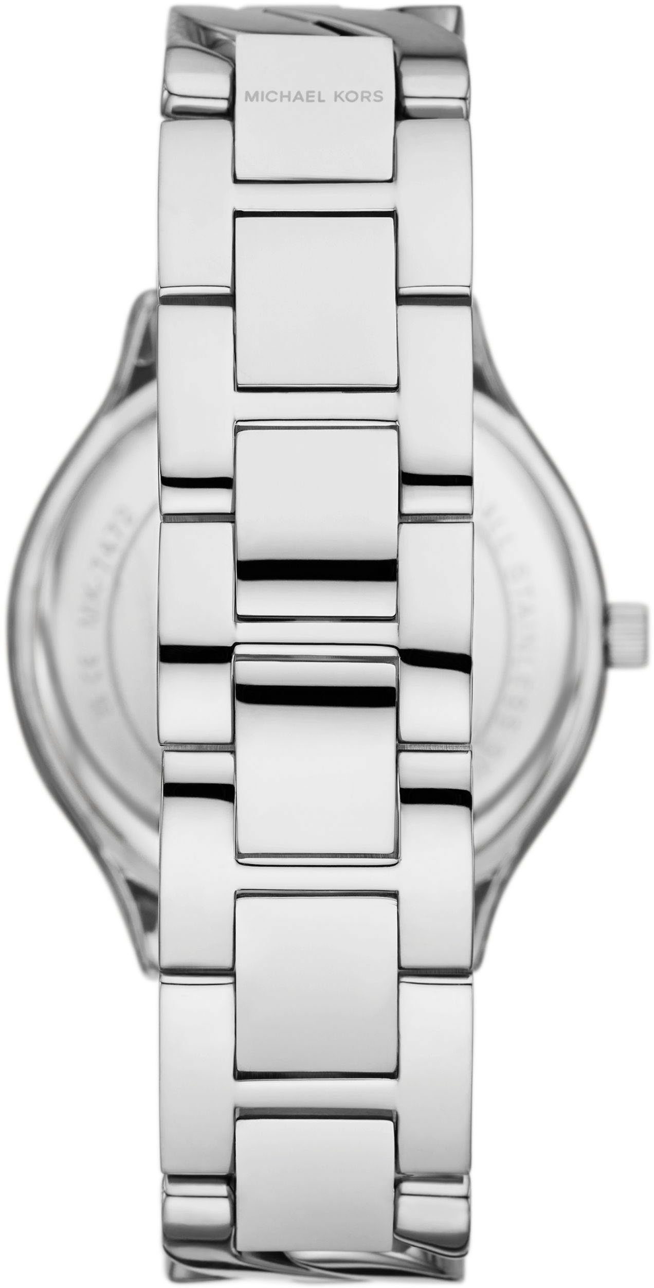 MICHAEL KORS Quarzuhr SLIM RUNWAY CHAIN MK7474, Armbanduhr, Damenuhr, Edelstahlarmband