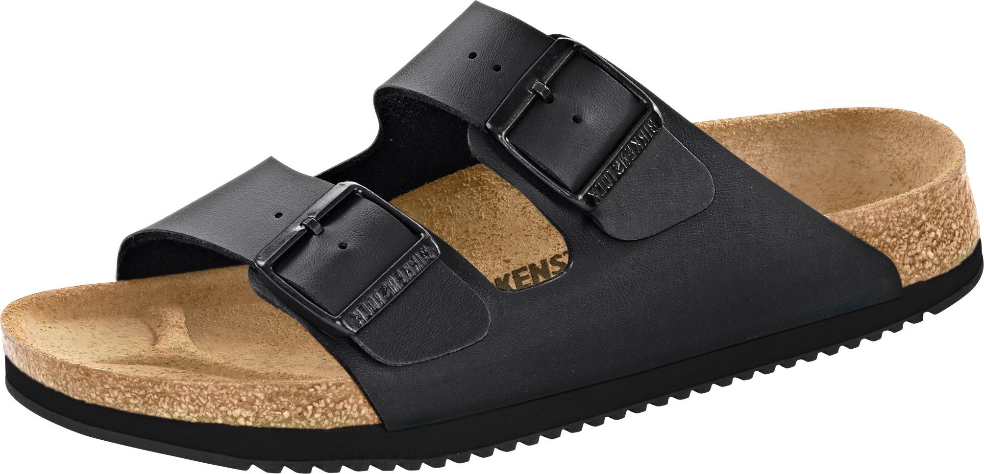 Birkenstock Sandale Arizona, Superlauf, Birko-Flor, schwarz günstig online kaufen