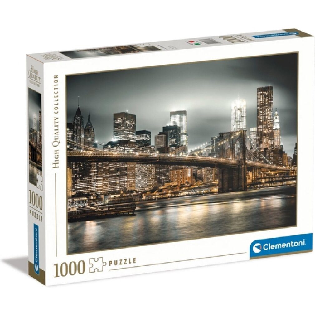 Clementoni® Puzzle High Quality Collection - 1000 Teile Puzzle - New York Skyline, Puzzleteile