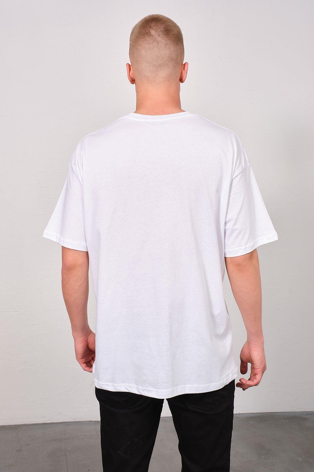 C&CITY T-Shirt Herren Basic T-Shirt mit Fahrrad-Ausschnitt - 2er Pack