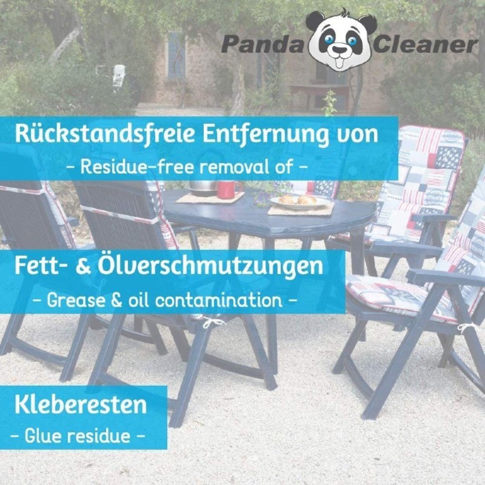 Reiniger Gartenmöbel-Reiniger x 1 - - x 1 Gartenmöbel- PandaCleaner Konzentrat Reiniger + & 1l) [2-St. Möbelreiniger Sprühkopf Kunststoff (Set,