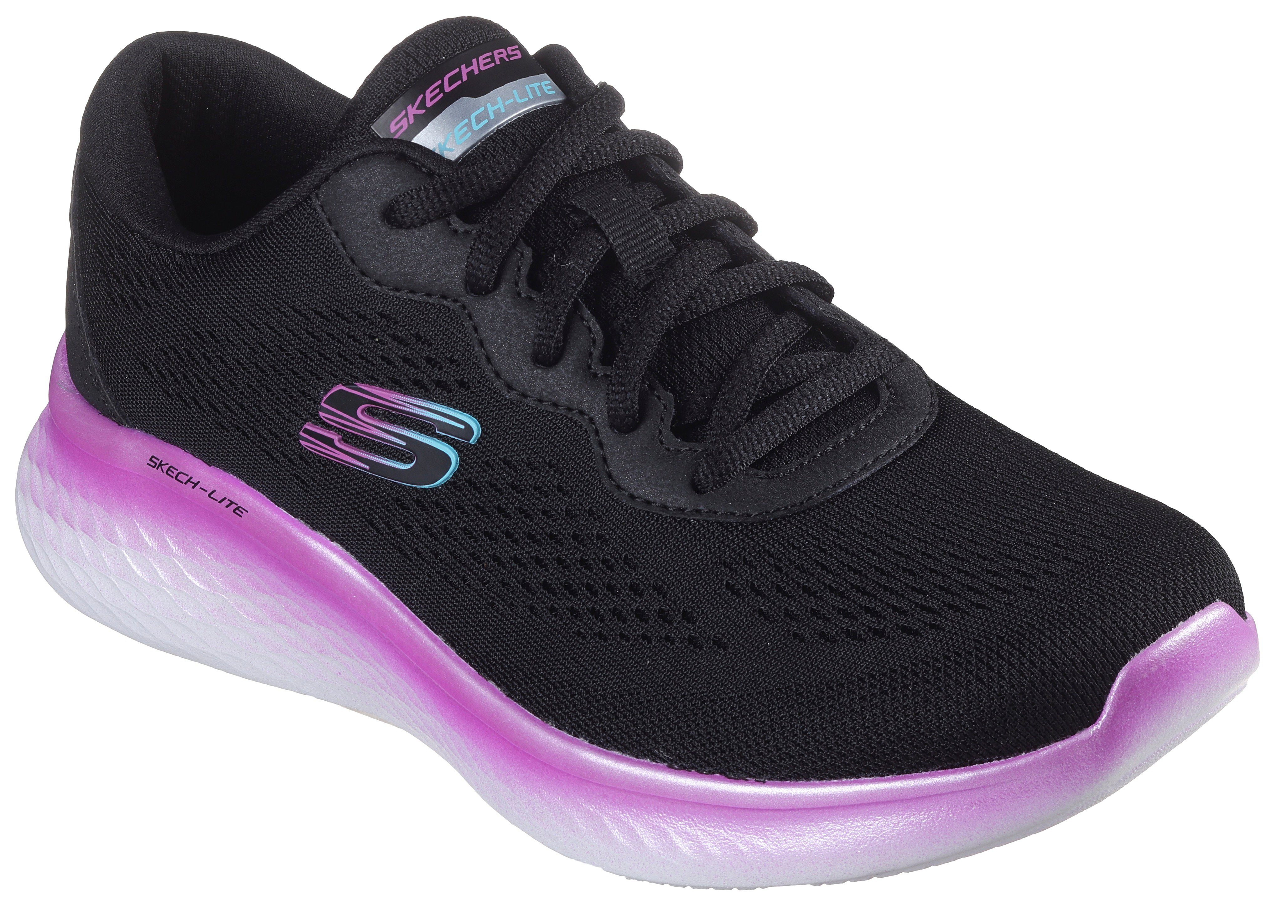 Skechers SKECH-LITE PRO-STUNNING STEPS Sneaker mit Air-Cooled Memory Foam, Freizeitschuh, Halbschuh, Schnürschuh