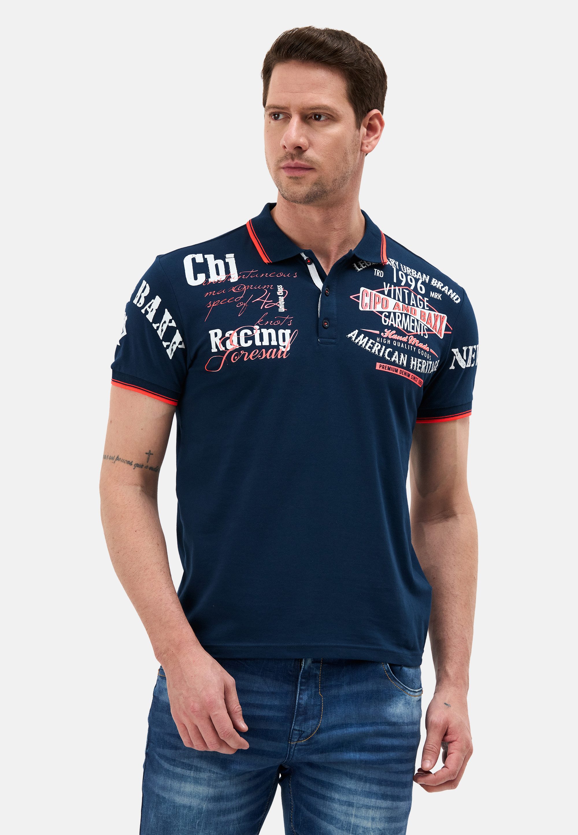 Cipo & Baxx Poloshirt günstig online kaufen