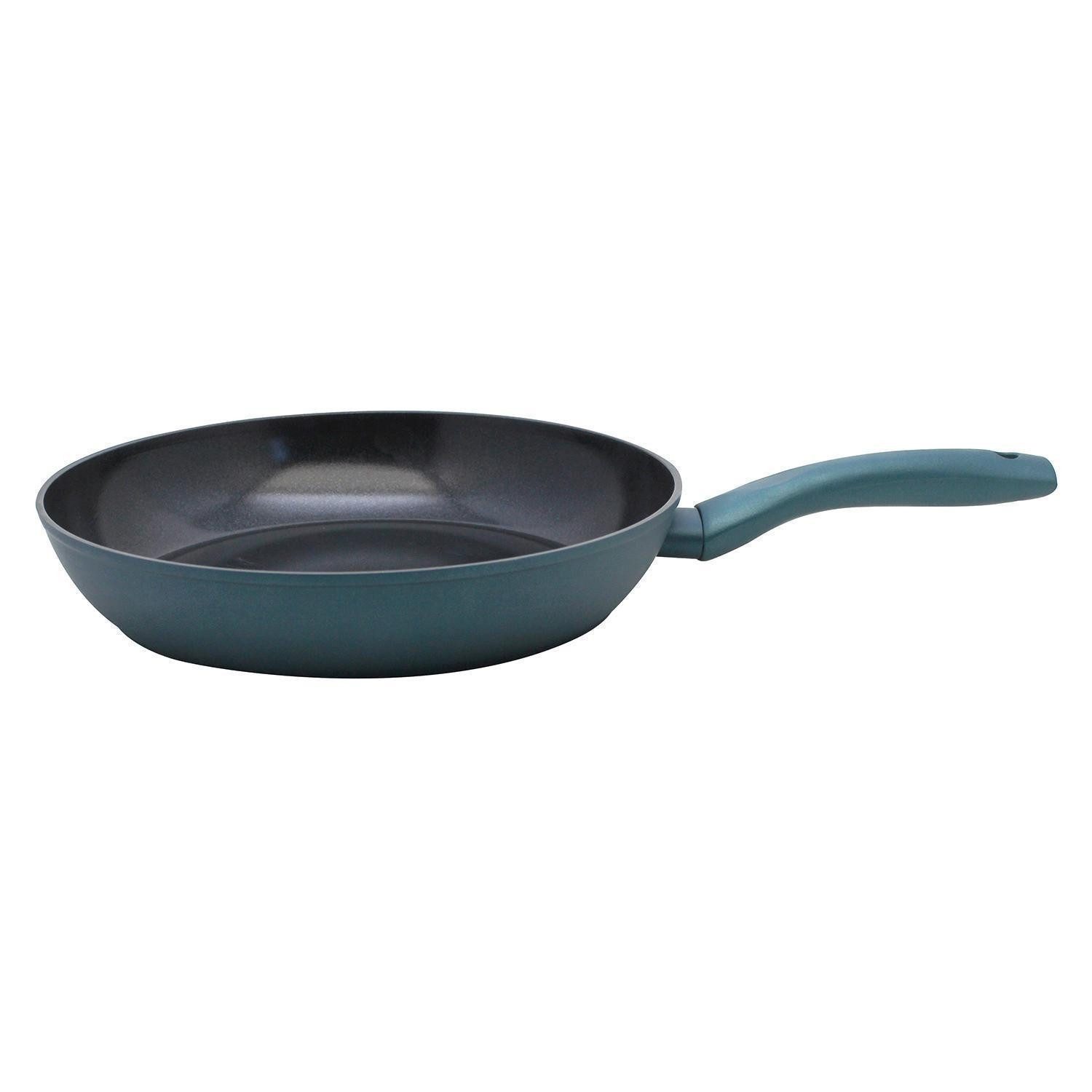 Elo Bratpfanne COLORIO, Ø 20 cm, Türkis, Induktion, Stapelschutz, Aluminium (1-tlg), Softtouch-Stielgriff aus Kunststoff