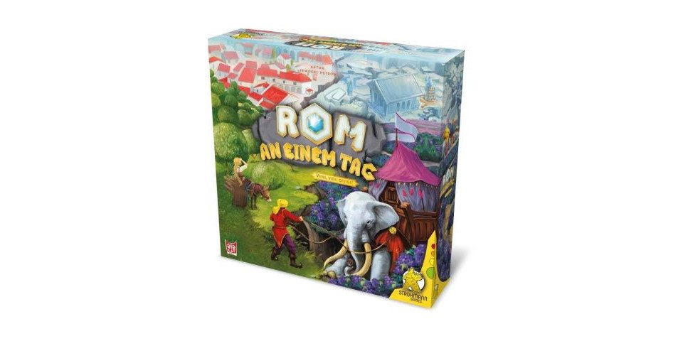 Pegasus Spiel Pegasus STR25008 - Rom an einem Tag, Kennerspiel