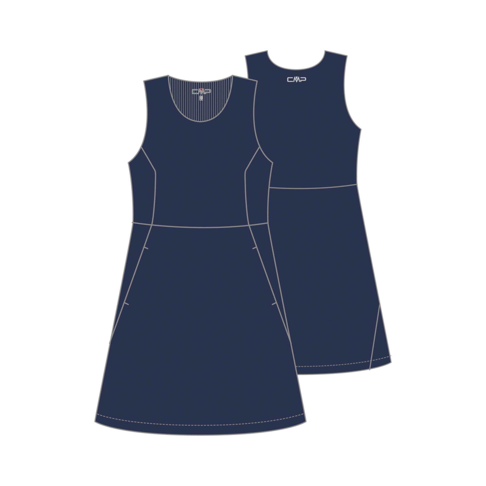 CMP Jerseykleid CMP Damen Kleid Woman günstig online kaufen