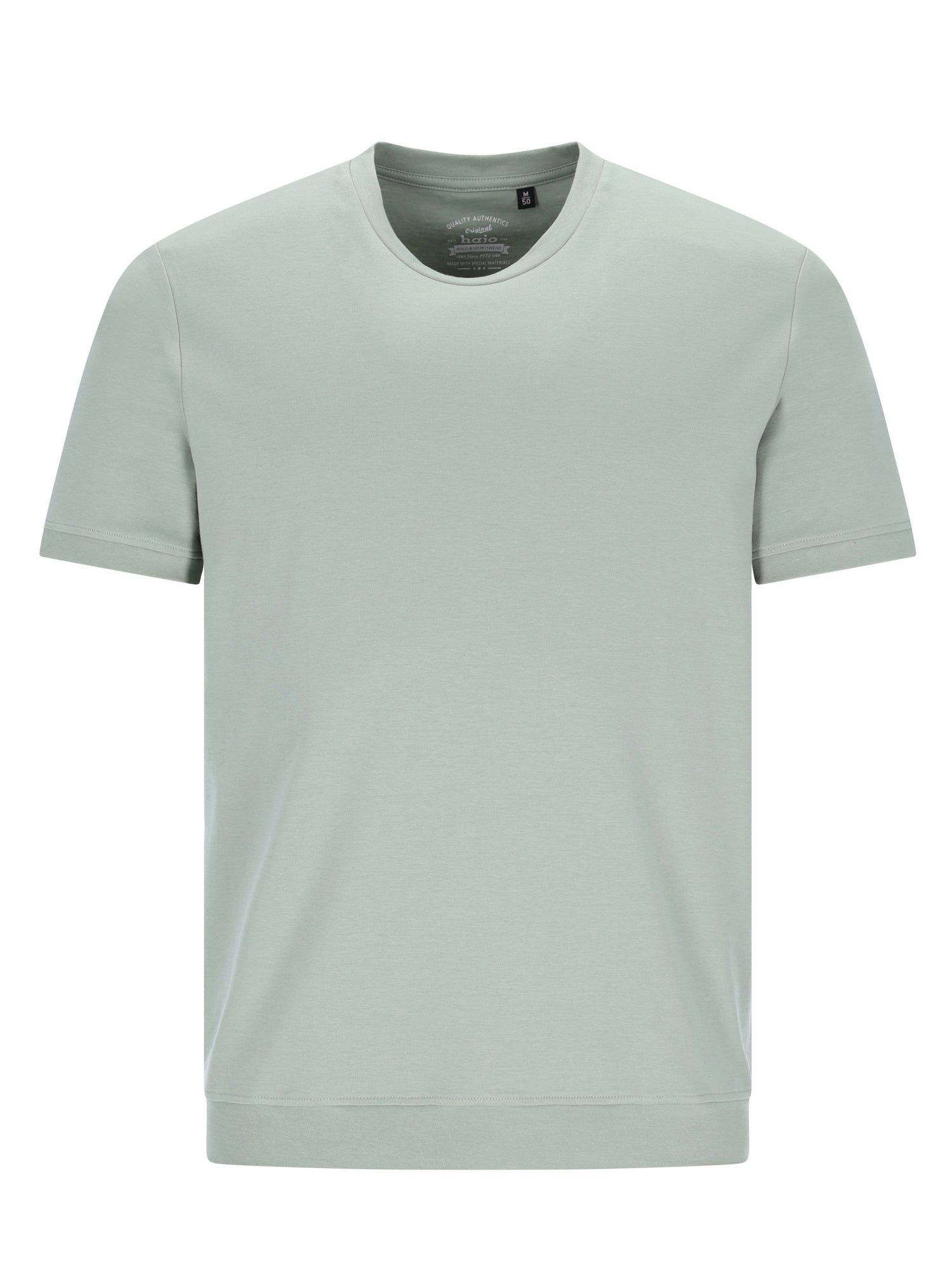 Hajo T-Shirt T-Shirt im Blousonstyle unifarben in reiner Baumwolle günstig online kaufen