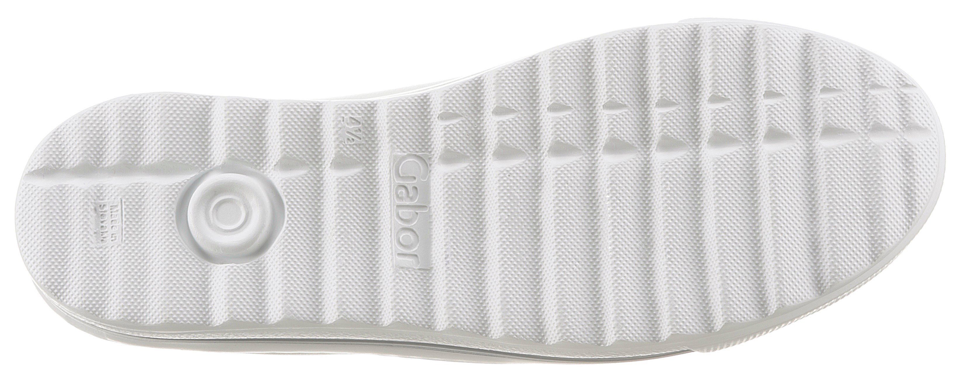 Gabor FLORENZ Plateausneaker in Schuhweite G (weit), Freizeitschuh, Halbschuh, Schnürschuh