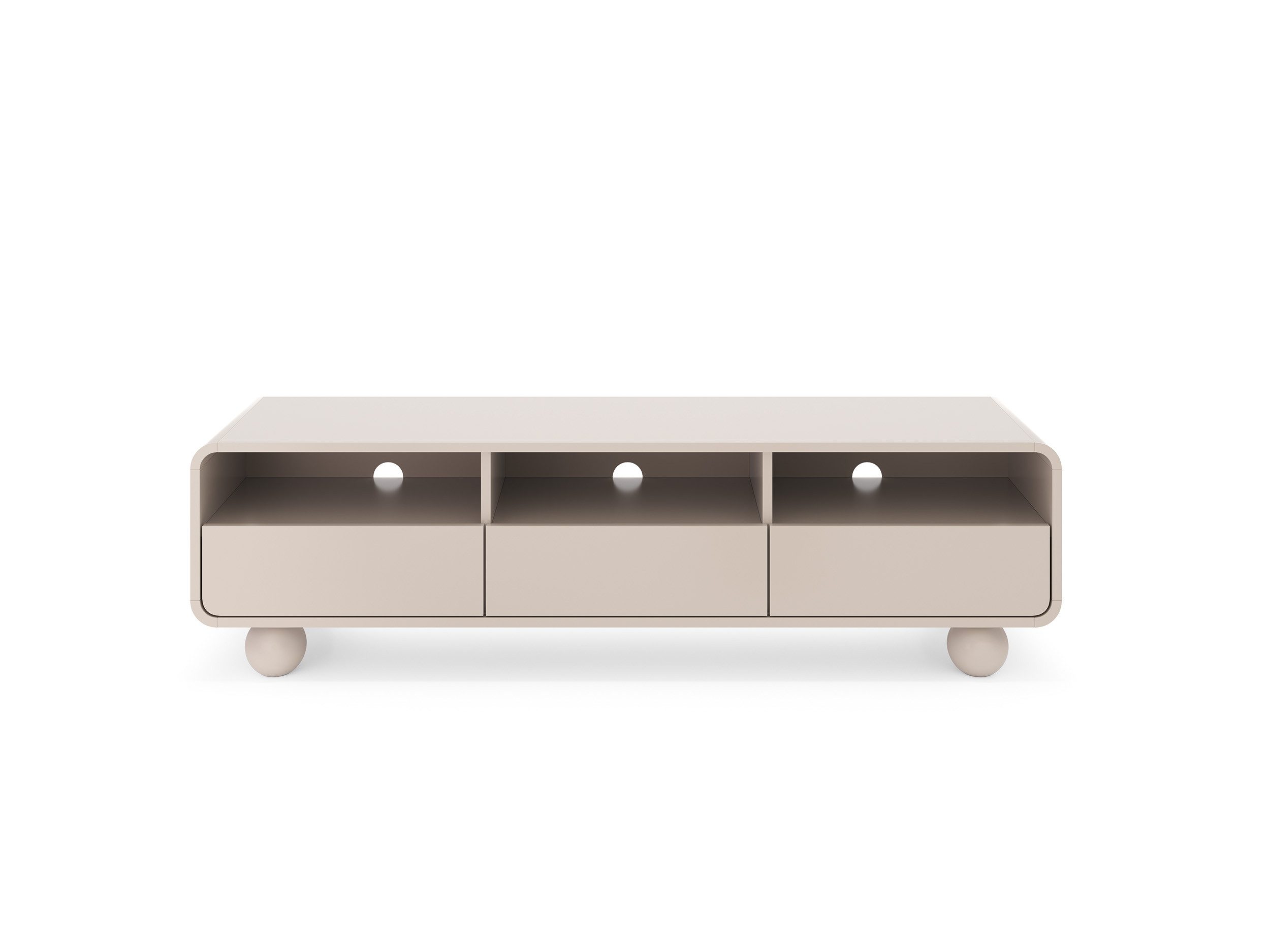 yourhouse24 Lowboard RTV-Schrank Albion 160 cm Kaschmir