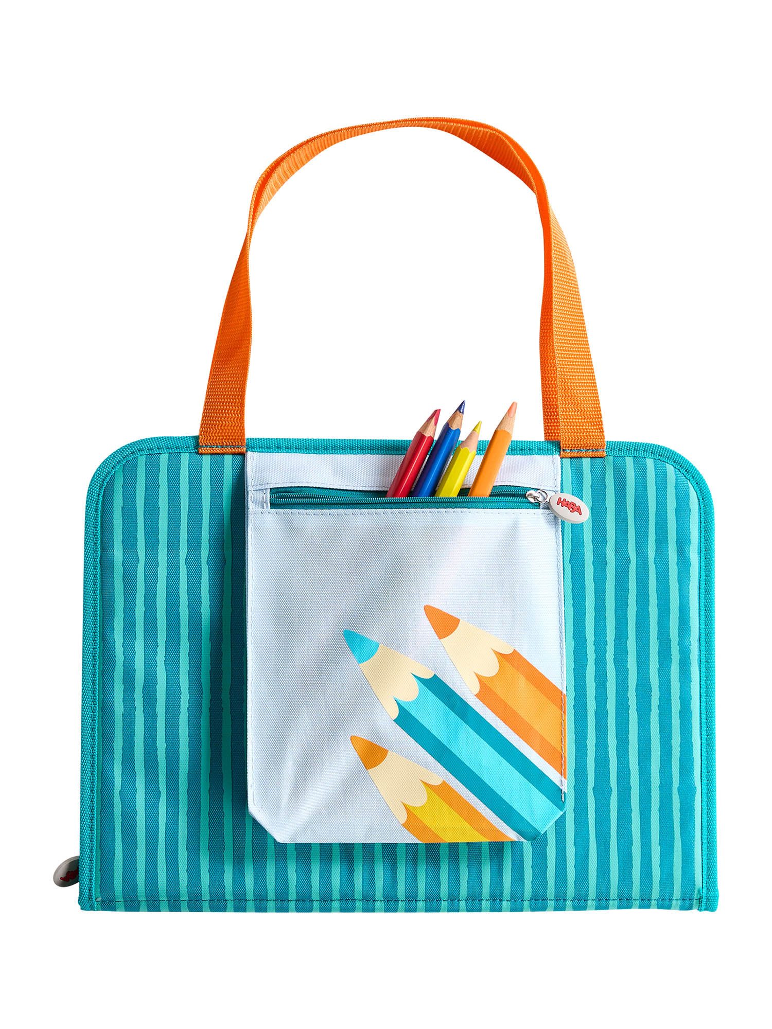 Haba Bastelkartonpapier Mitnehm-Kreativtasche, Kreativset, Bastelkoffer, DIY Bastelkit – Bild 5 von 5