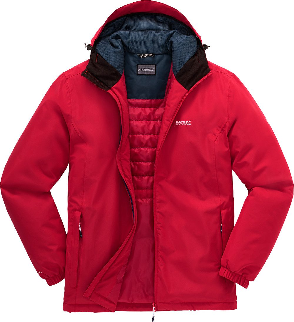 Regatta Allwetterjacke Mesh-Futter und warm wattiert mit Thermoguard – Bild 5 von 5