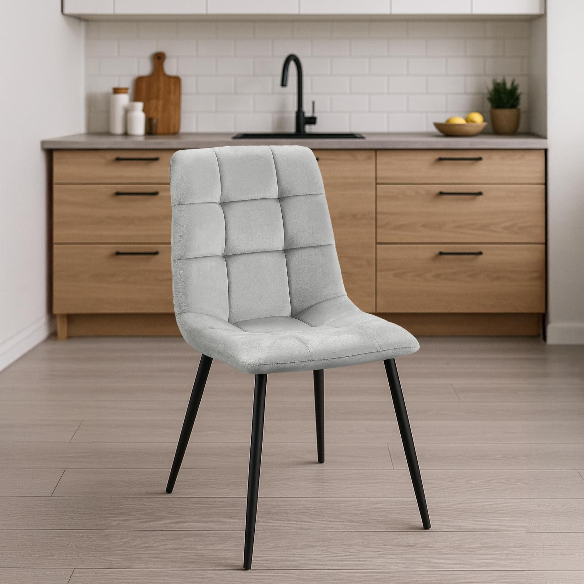 CLP Esszimmerstuhl Tilde (2er Set), mit Rückenlehne, bis 150 kg