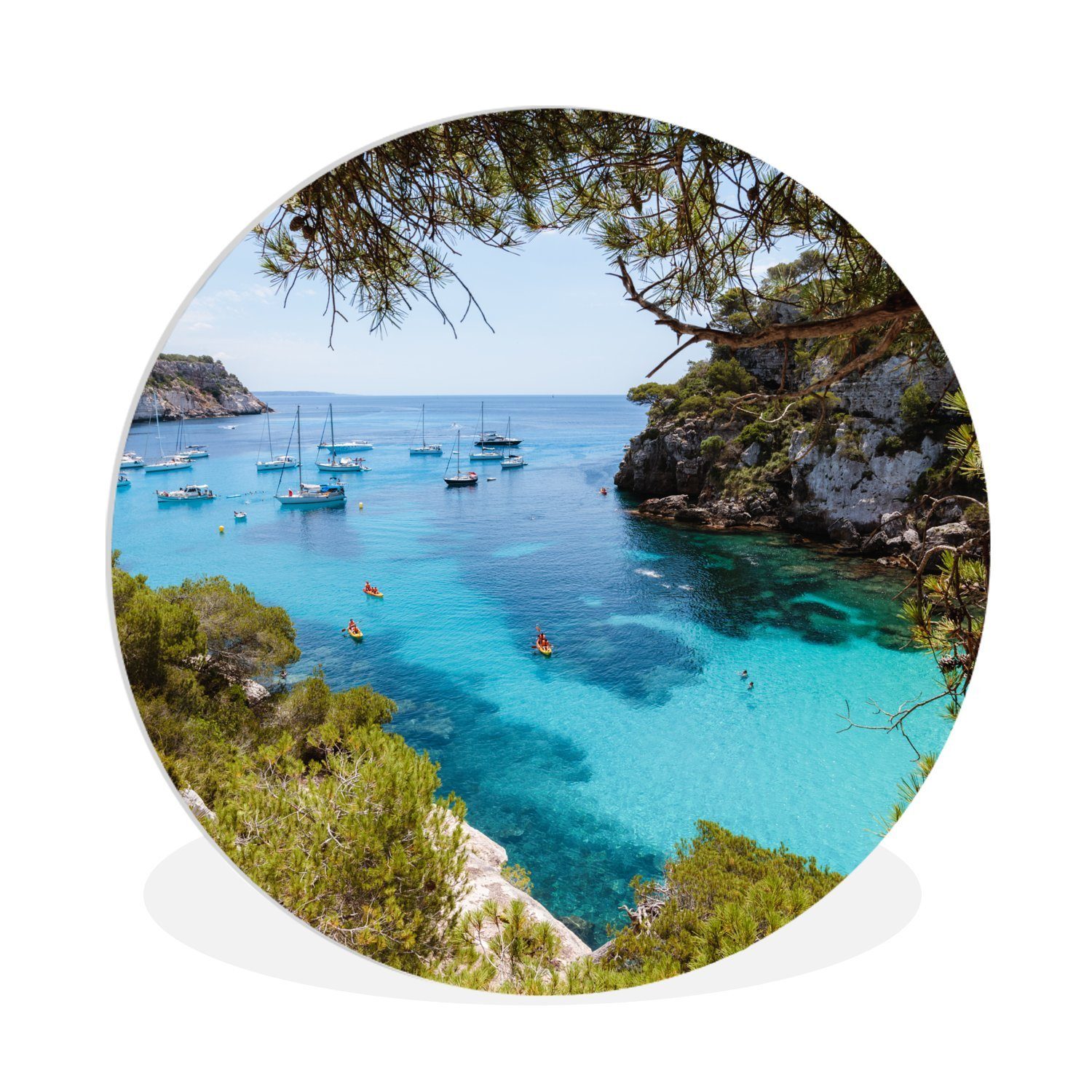 Gemälde Boot - Spanien - Meer