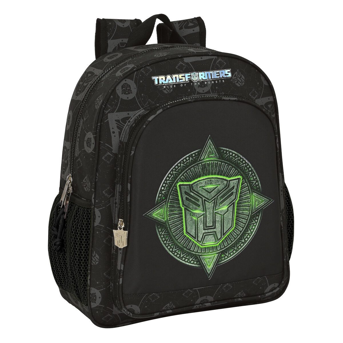 Transformers Rucksack Transformers Kinder Rucksack 32 x 38 x 12 cm Schwarz