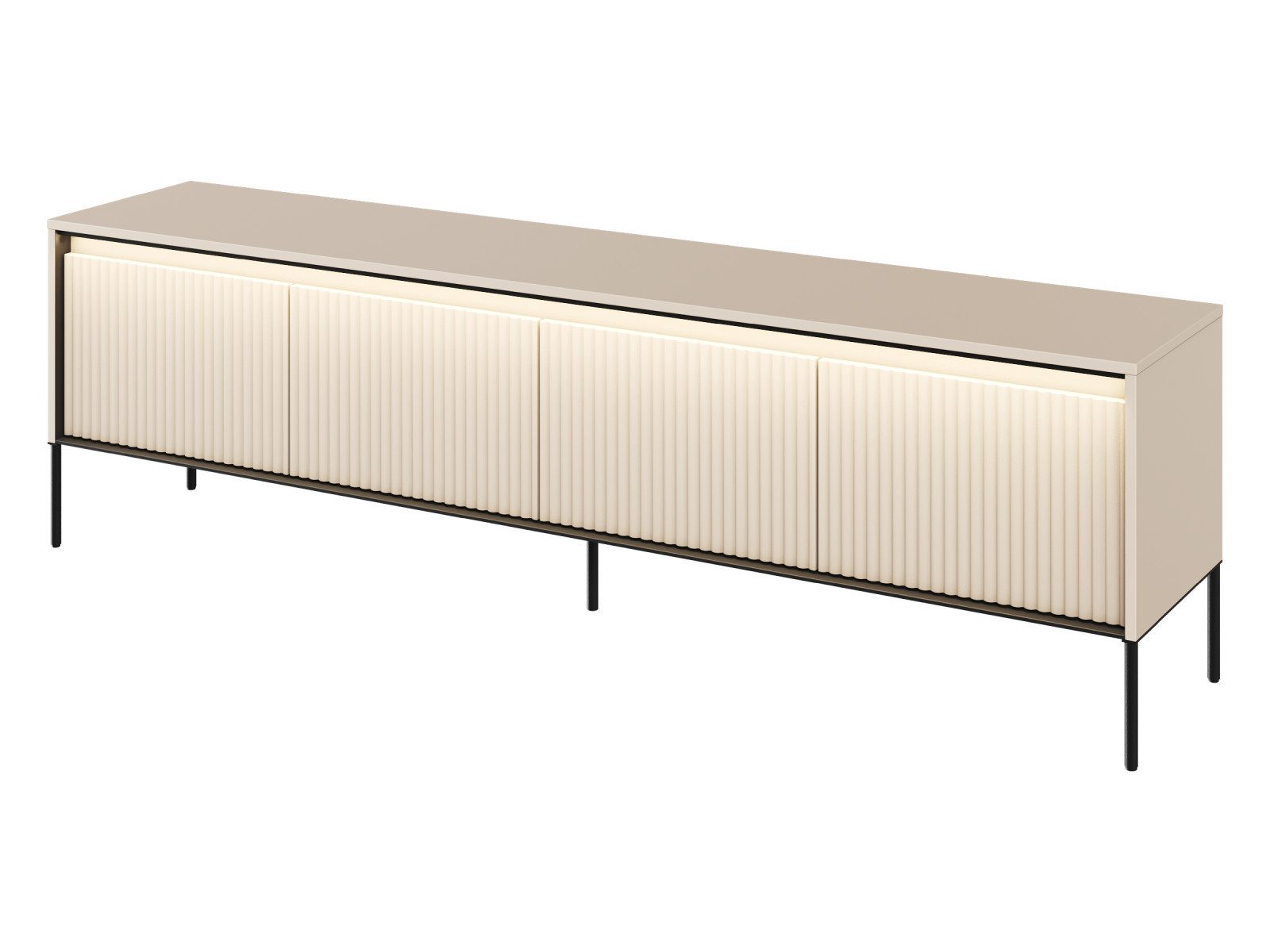 yourhouse24 Lowboard TREND TR-06 mit dekorative Fräsungen und Soft-Close-Fu günstig online kaufen