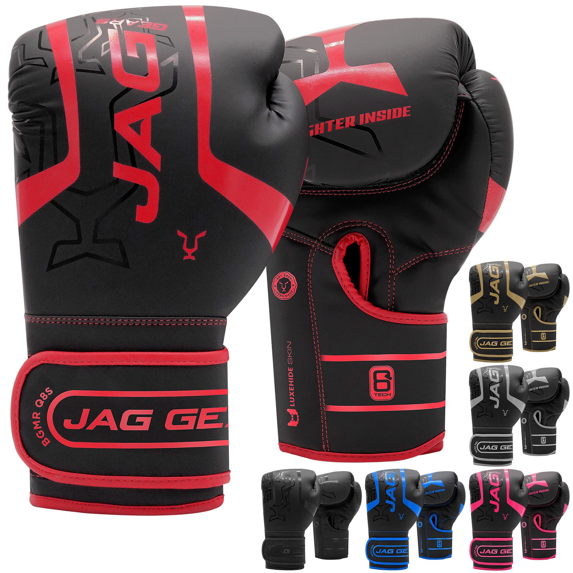 JAG GEARS Boxhandschuhe Jag Gears Boxhandschuhe für MMA, Kickboxen und Kampfsporttraining