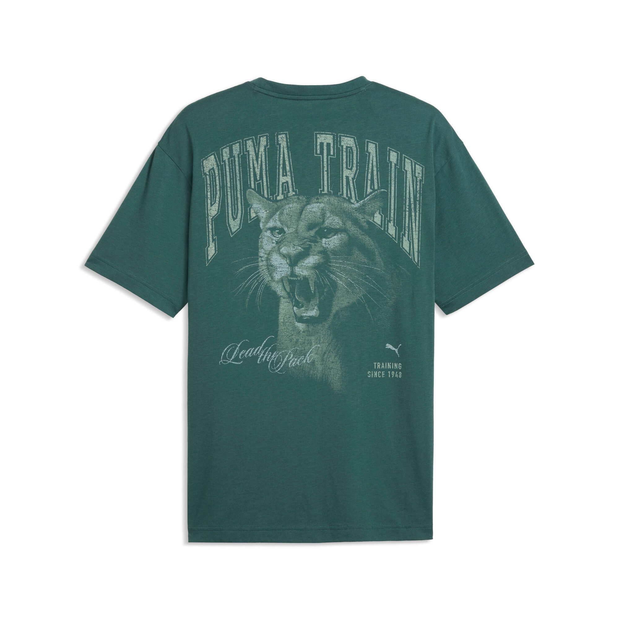 PUMA Trainingsshirt M LEAD THE PACK GRAPHIC TEE Regular Fit, kurzärmelig, sportlich, für Training