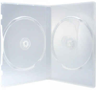 Mediarange DVD-Hülle 50 Professional DVD Hüllen 2er Box 14 mm BD / CD / DVD transparent
