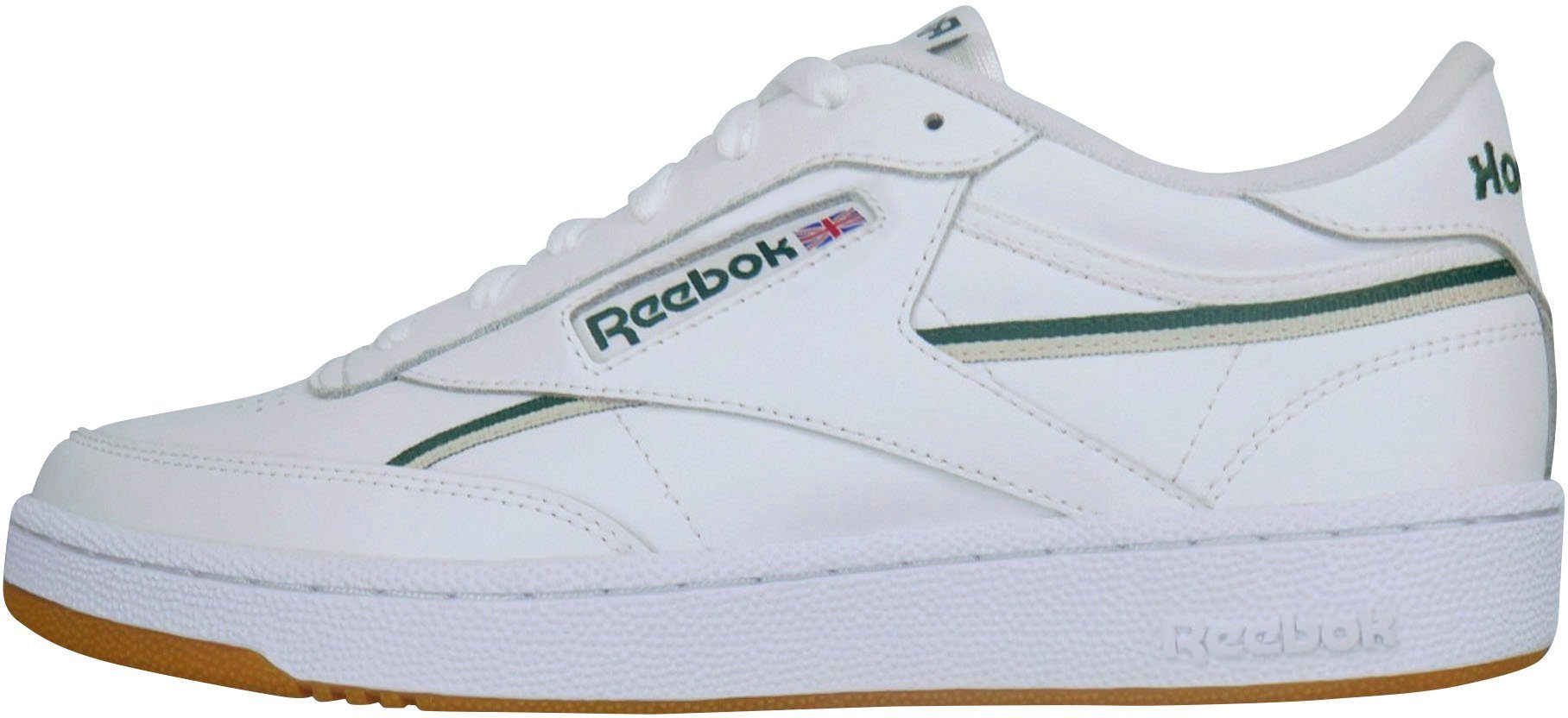 reebok classics club c 85 mu trainers in off white