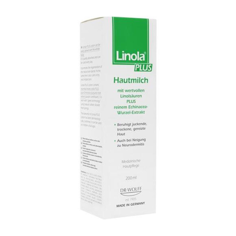 Körpercreme LINOLA plus Hautmilch 200 ml