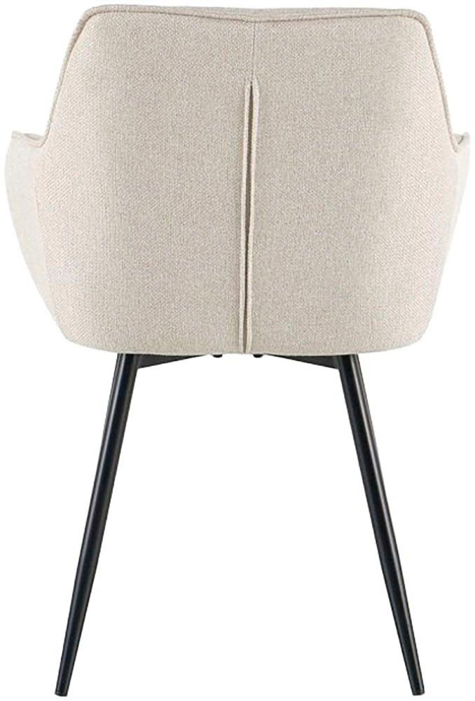 OTTO home Esszimmerstuhl Azura, 2er-Set (2 St), Moderner Armlehnstuhl mit 360 Grad drehbarer Sitzschale in Webstoff – Bild 5 von 5