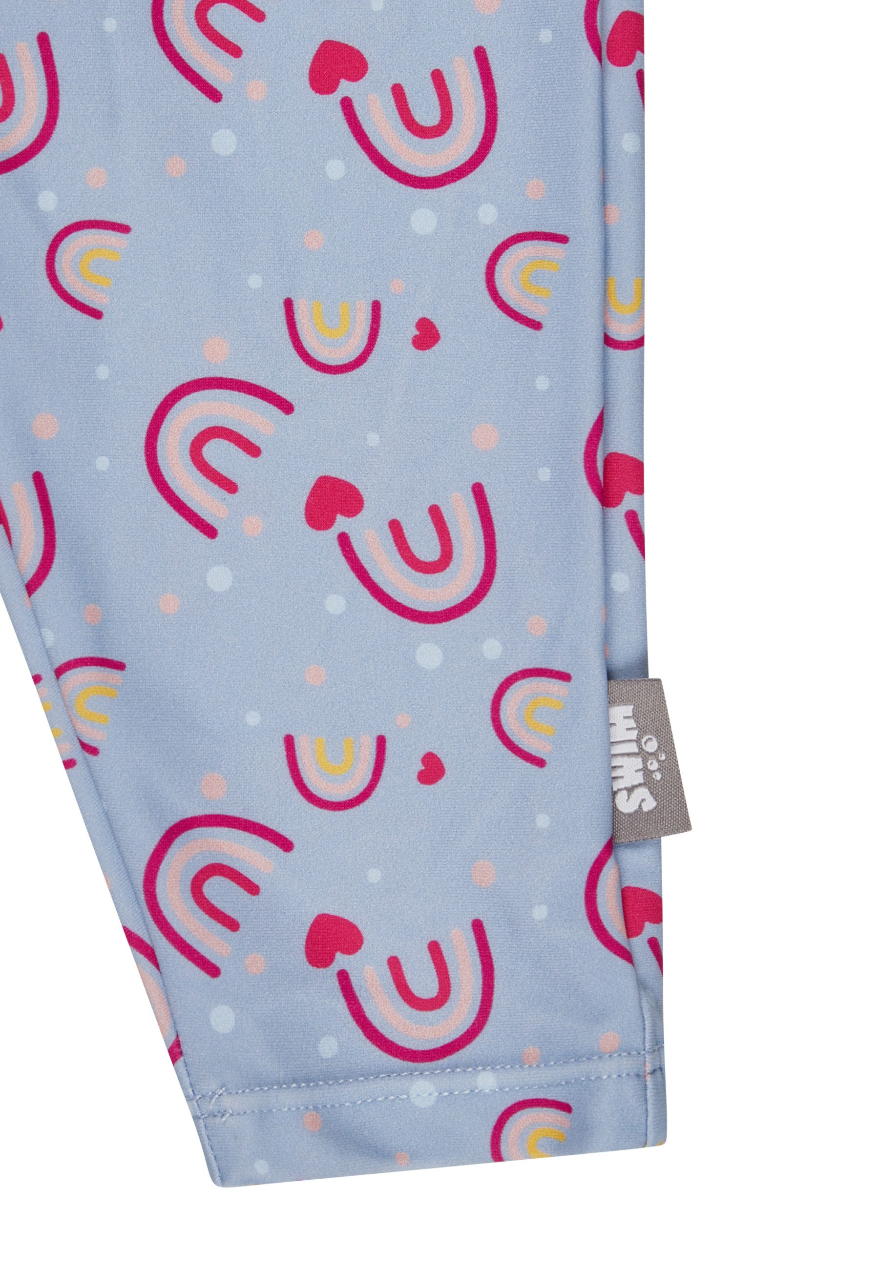 Sterntaler® Badehose UV-Schutz 50+ Bade-Leggings Regenbogen (1-St) Bade-Leggings lang mit Regenbogenmuster, Windeleinsatz bis 86/92