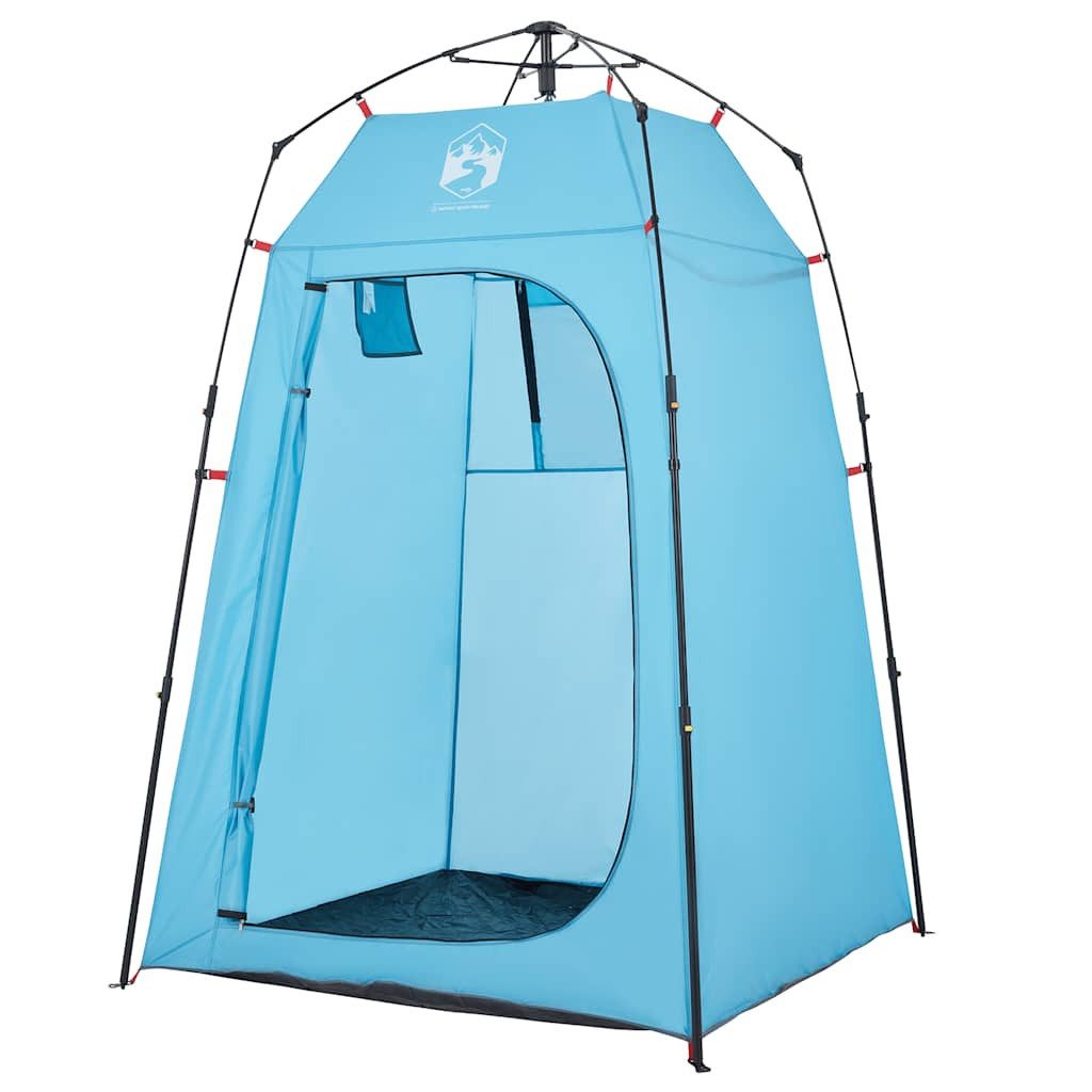 furnicato Faltzelt Sichtschutzzelt Blau Quick Release Wasserdicht, (1 tlg)