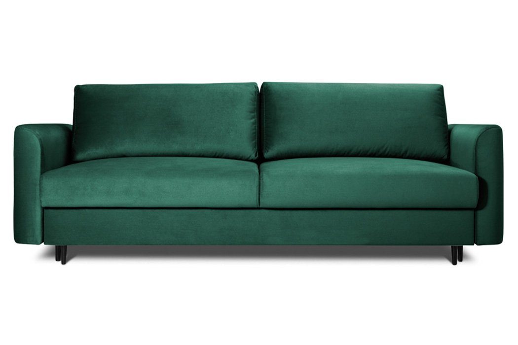 Sofa, Grün JVmoebel Bettfunktion Mit