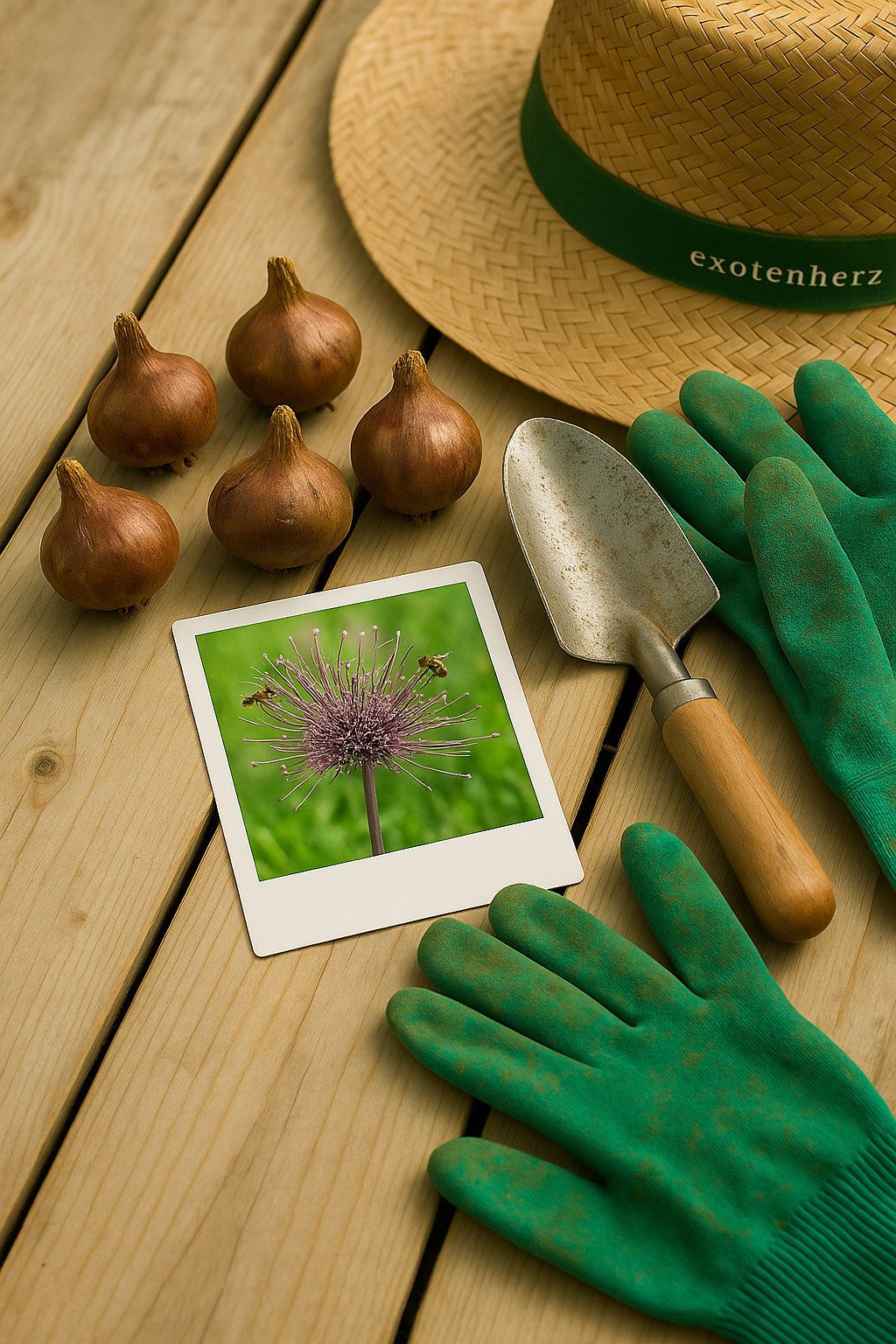 Exotenherz Blumenzwiebeln Exotenherz Blumenzwiebeln - Zierlauch Allium schubertii (5 Stück), (5-St)
