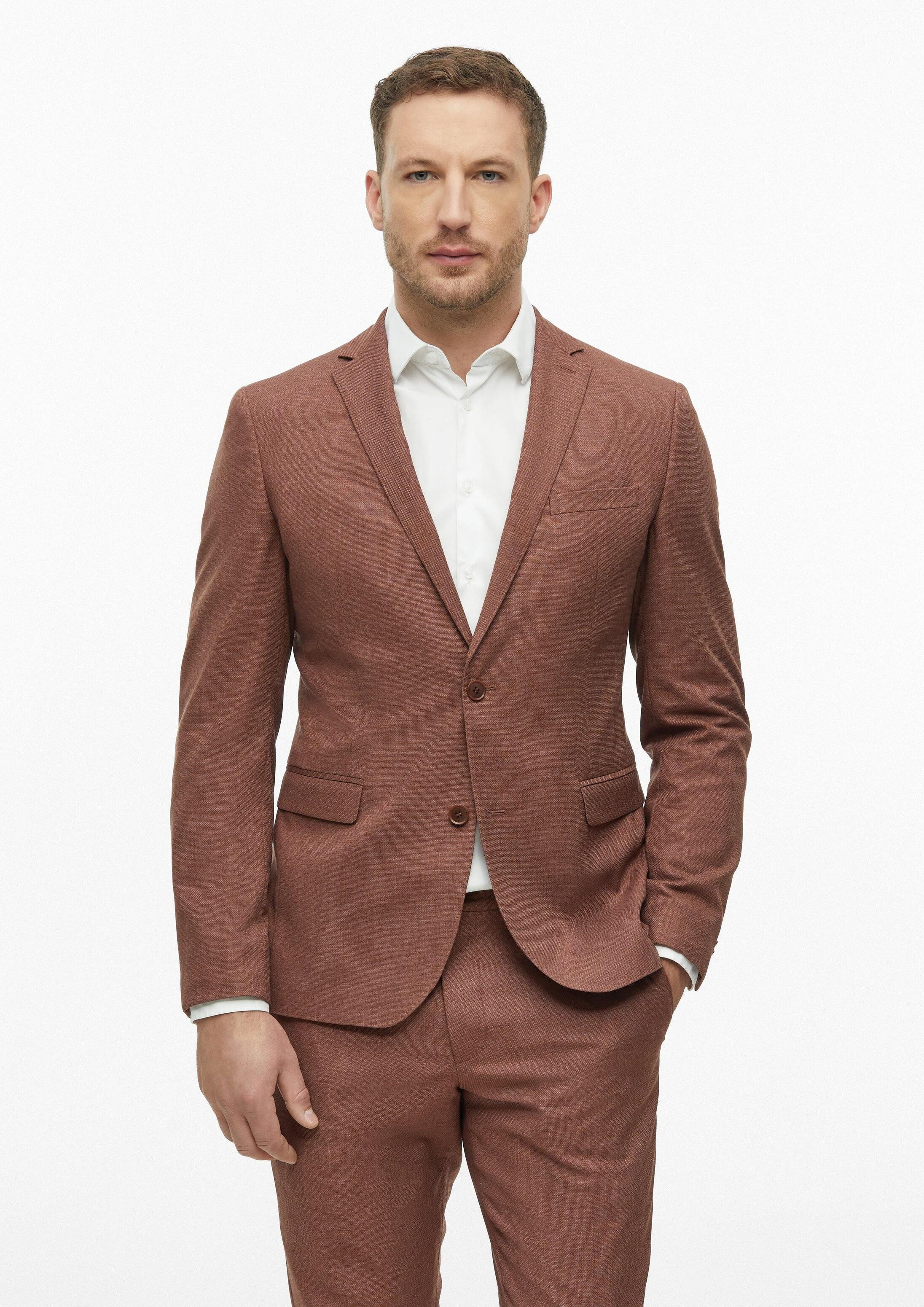 s.Oliver Sakko Indoor-Sakko S.OPURE s.O PURE: Sakko im Slim Fit