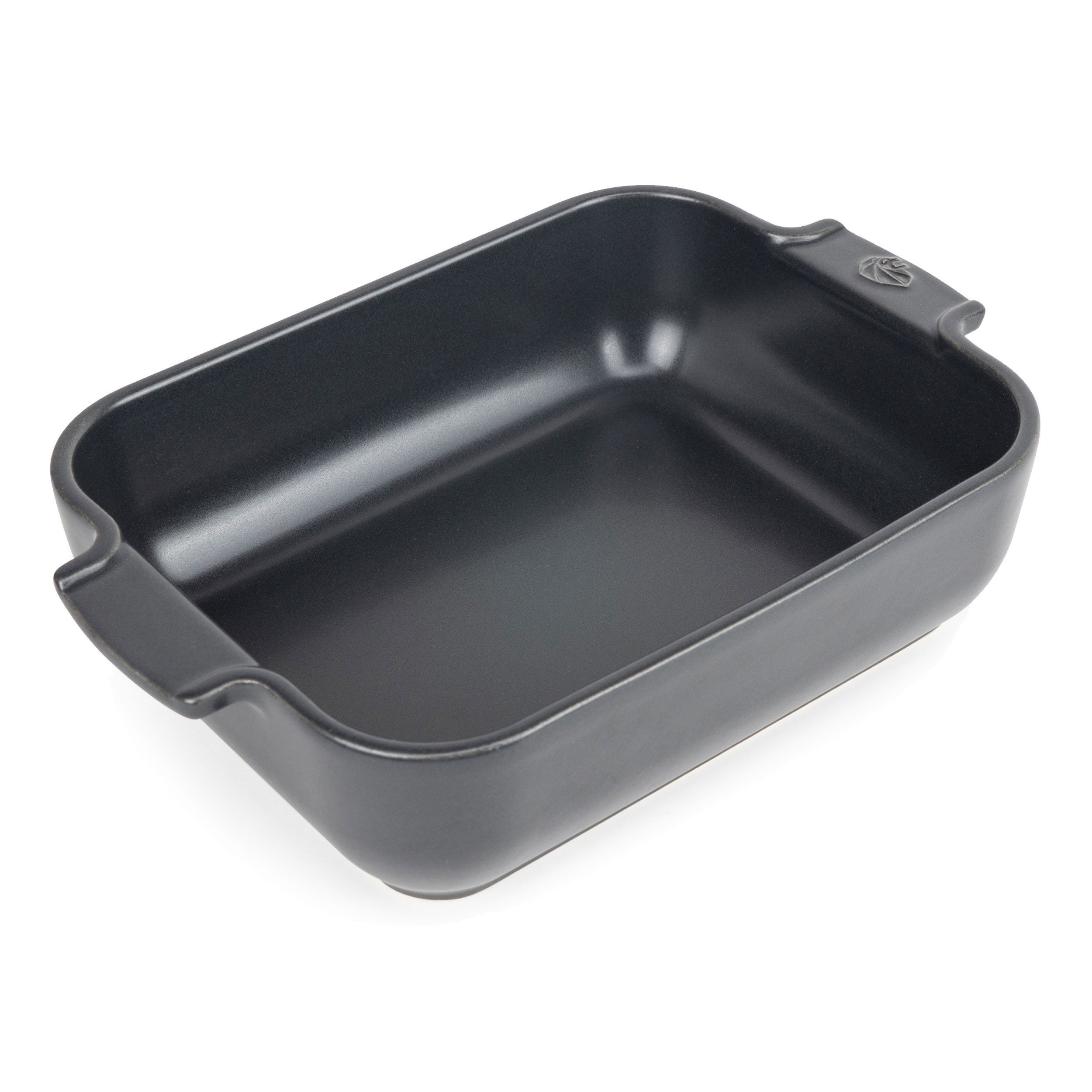 PEUGEOT Auflaufform APPOLIA Keramik 25cm Rechteckig Schiefergrau Backo, Keramik, Keramik