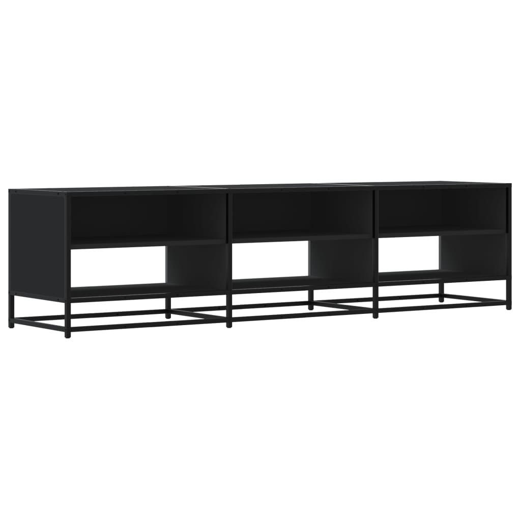 vidaXL TV-Schrank TV-Schrank Schwarz 180x40x46 cm günstig online kaufen