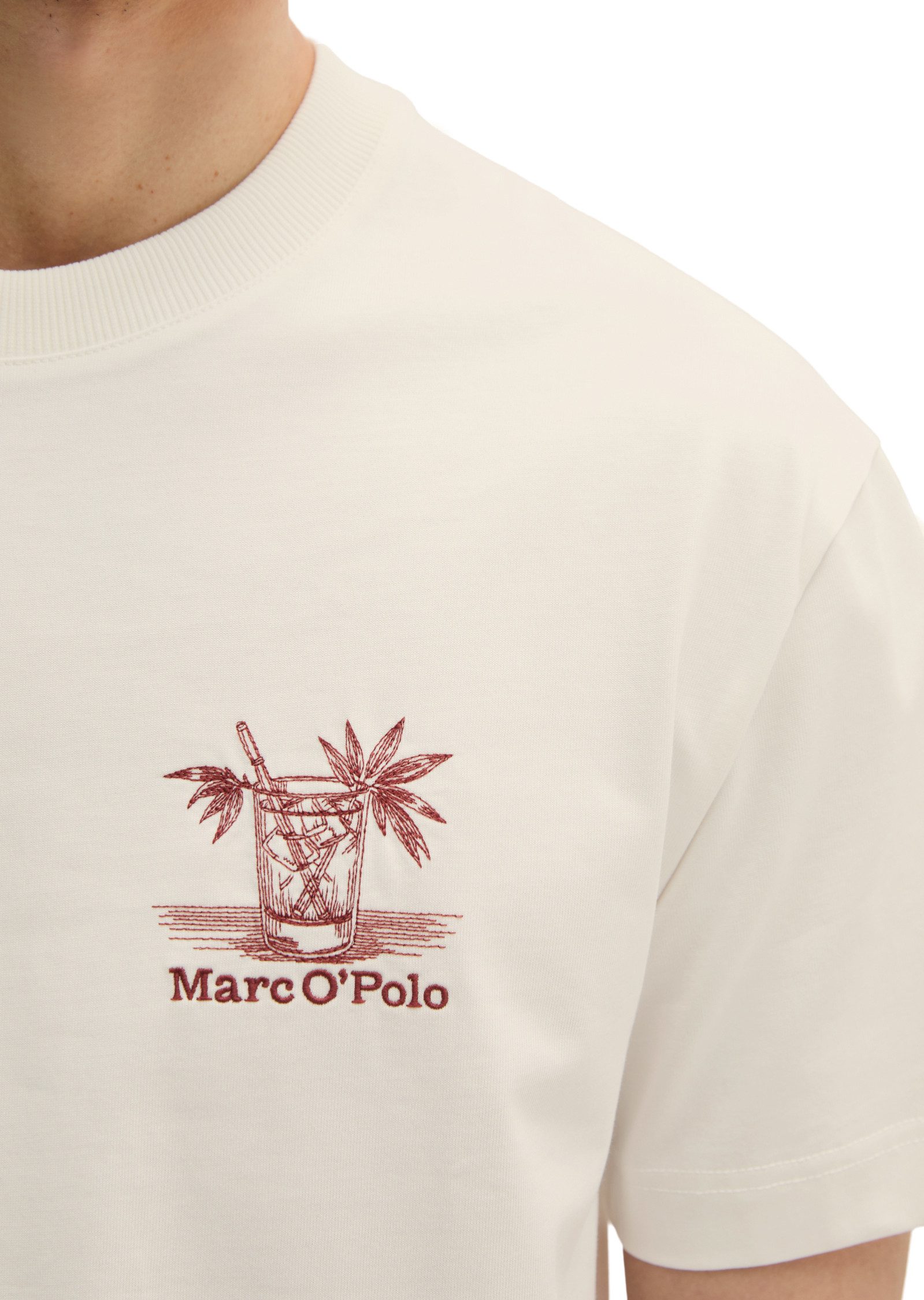 Marc O'Polo T-Shirt aus Bio-Baumwolle – Bild 4 von 5