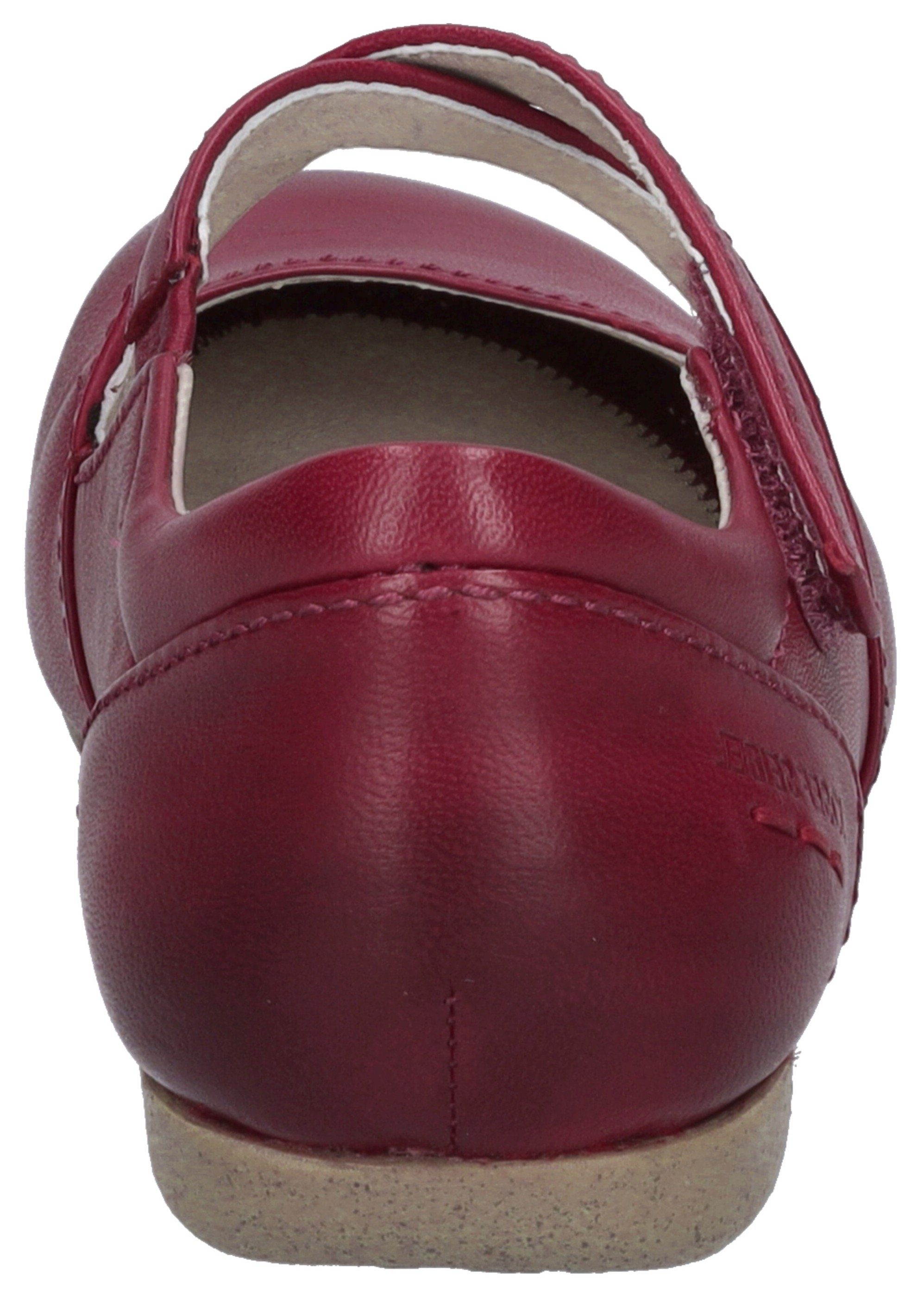 Josef Seibel Fiona 72 Riemchenballerina, Spangenschuh, Halbschuh, Festtagsschuh mit Klettverschluss
