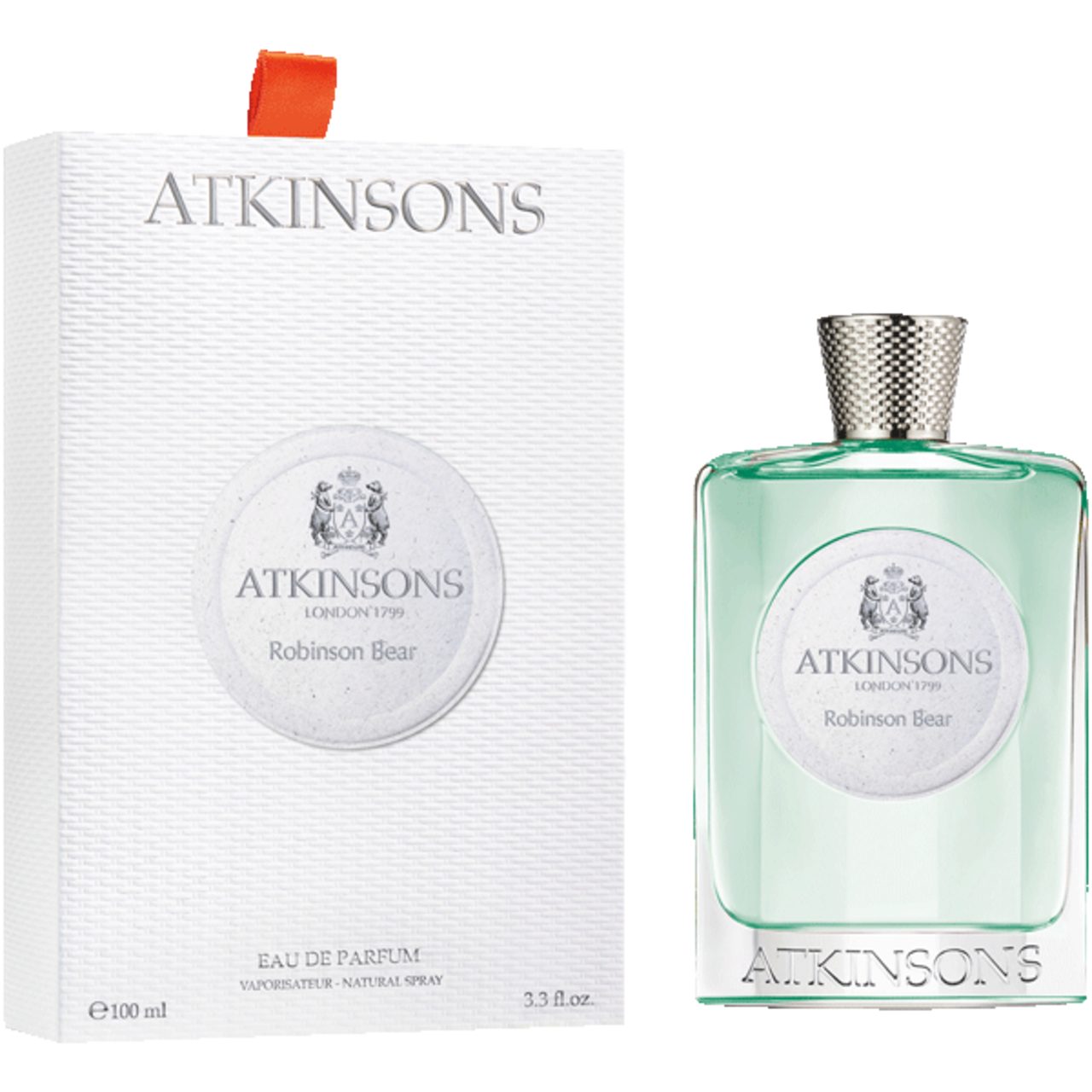 ATKINSONS Eau de Parfum Robinson Bear EdP Nat. Spray, Unisex Duft