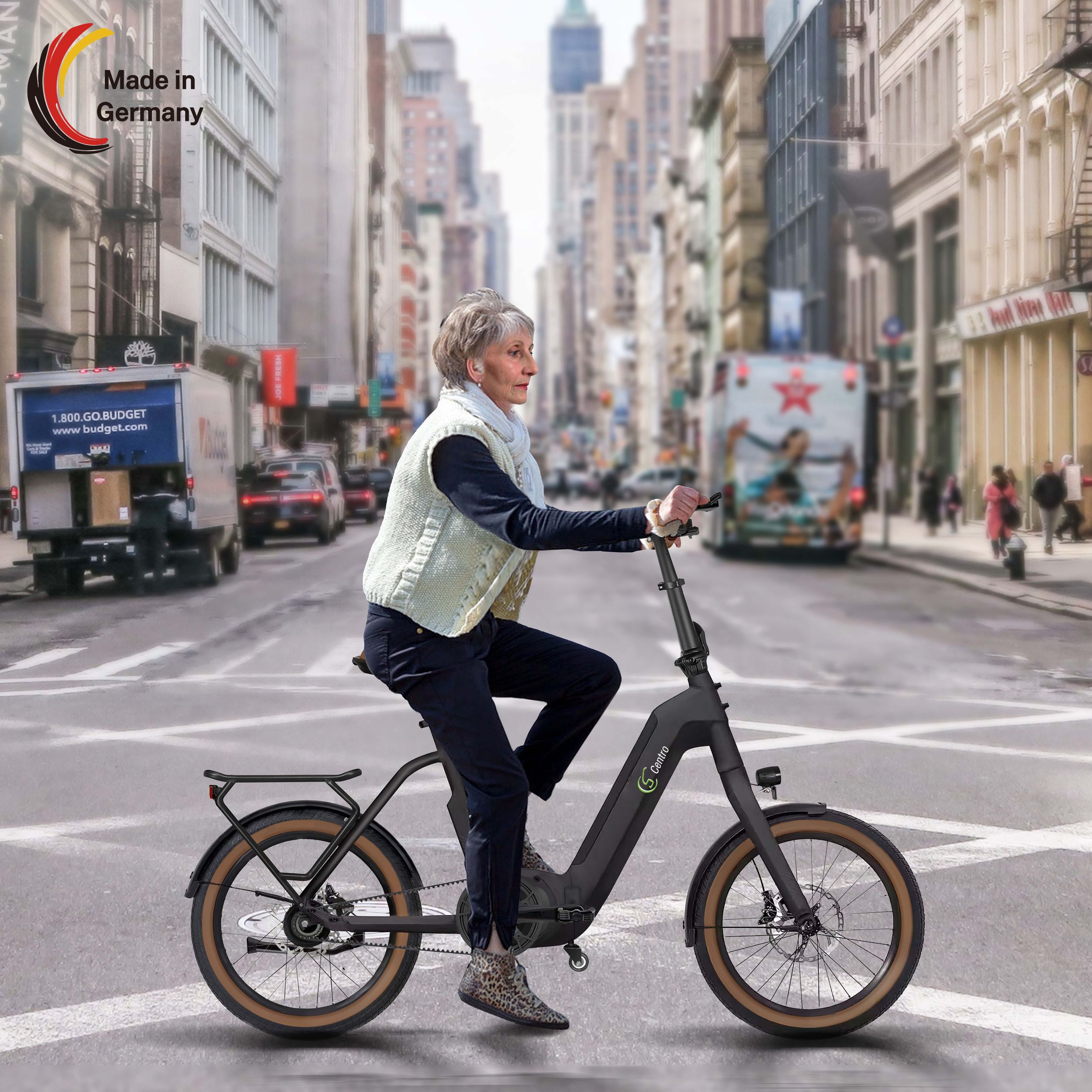 SachsenRAD E-Bike Faltrad F3G Centro mit automatischer Schaltung, 3 Gang, Automatikschaltung, Mittelmotor, 540 Wh – Bild 2 von 5