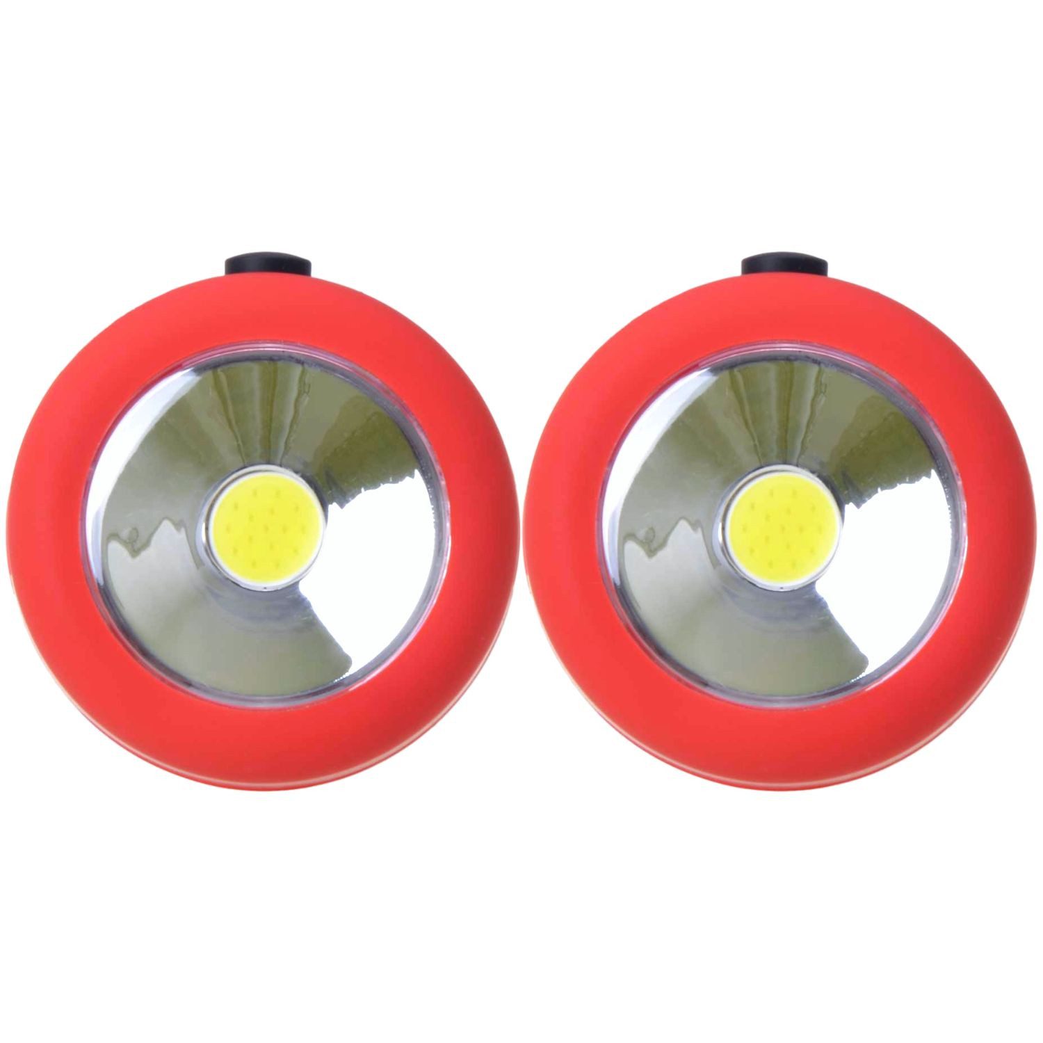 Diedrich Filmer GmbH LED Arbeitsleuchte 2x COB LED Leuchte Magnet Haken Taschenlampe, LED, Arbeitsleuchte Werkstatt Camping Boot Haushalt Handlampe Lampe Licht