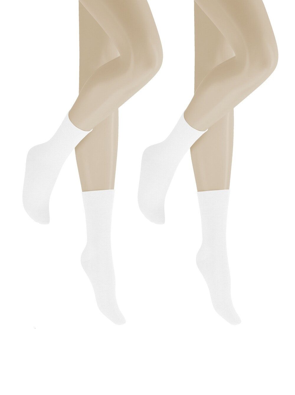 Hudson Socken ONLY 2-PACK (2er Pack) Komfortbund mit weitem Fußausschnitt günstig online kaufen